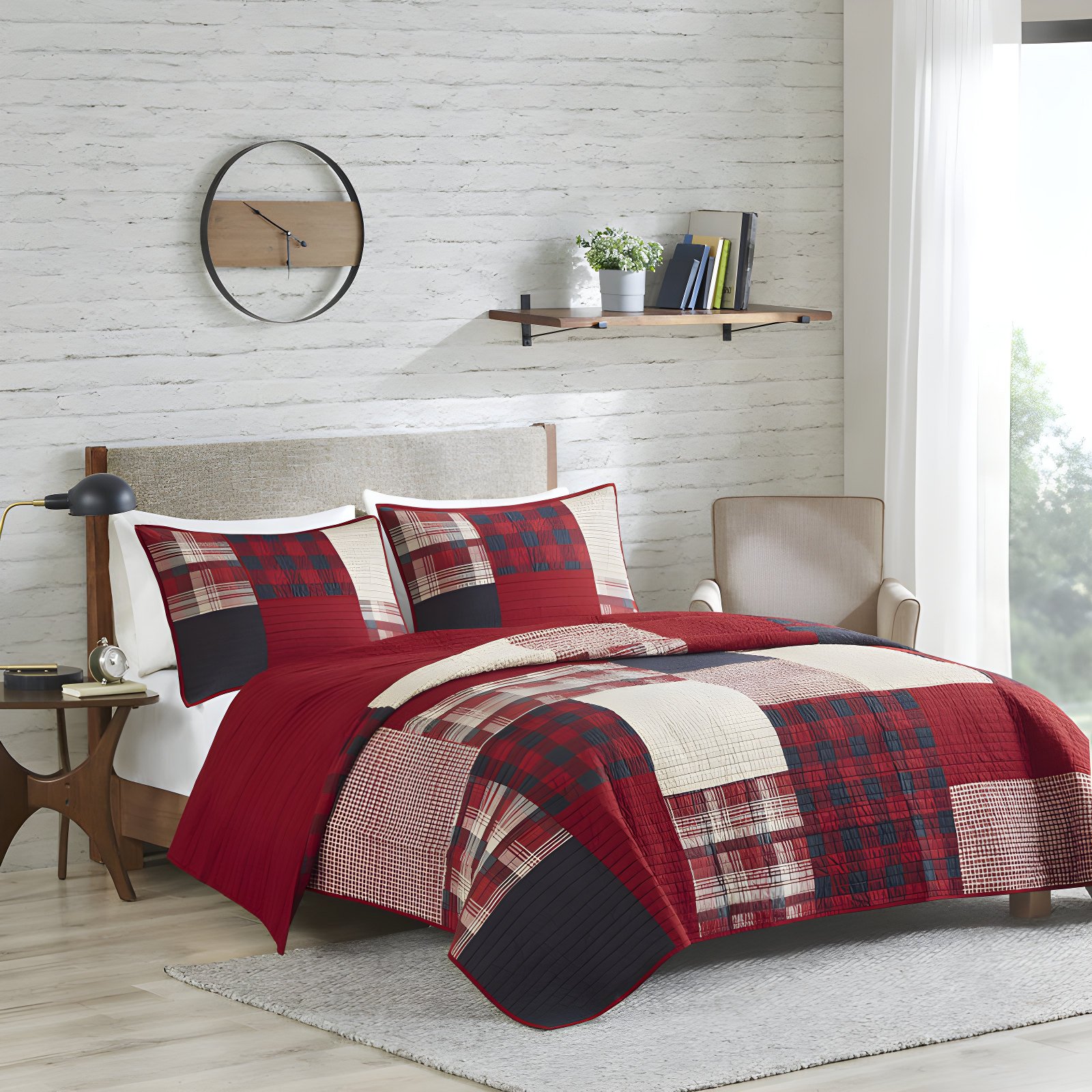 Woolrich Sunset Oversized Cotton Quilt Mini Set