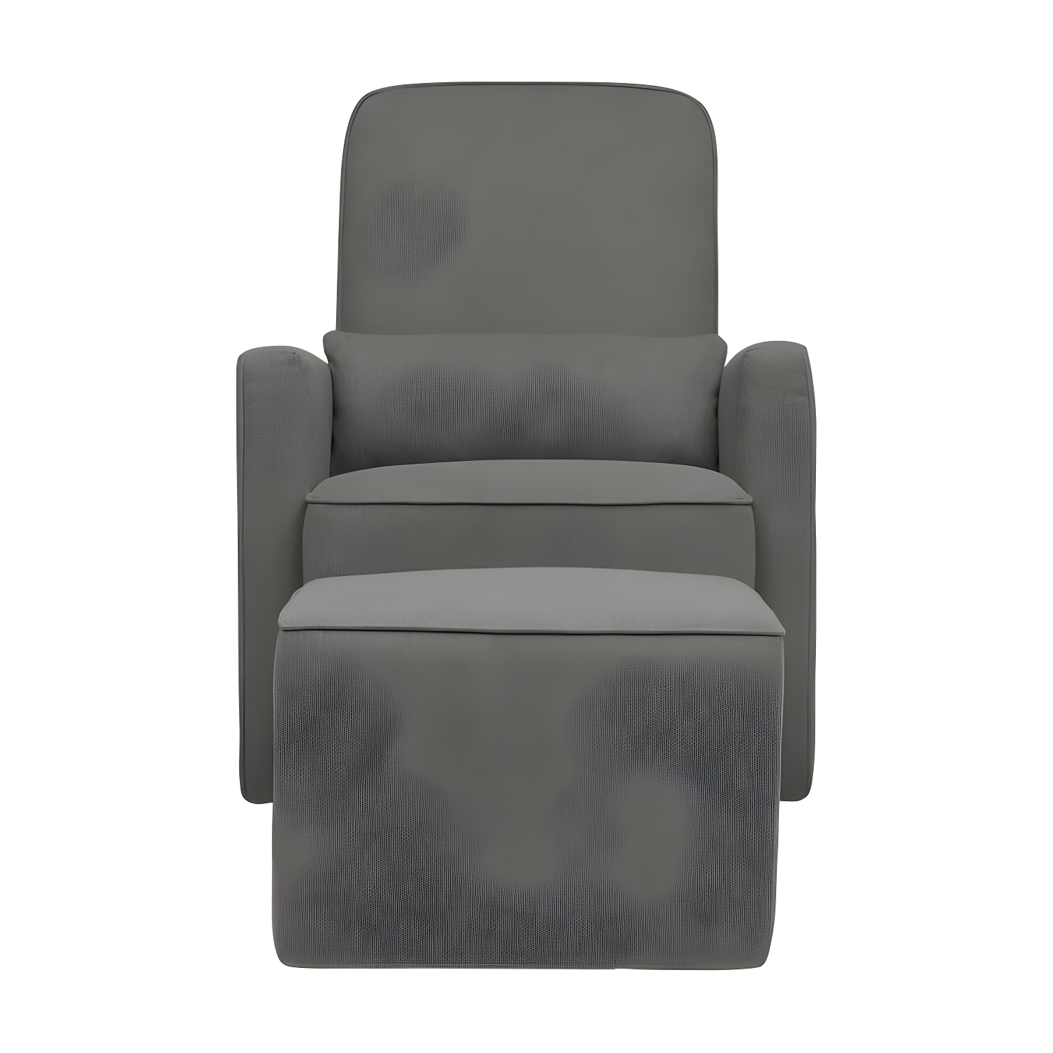 Olive Swivel Glider with Ottoman