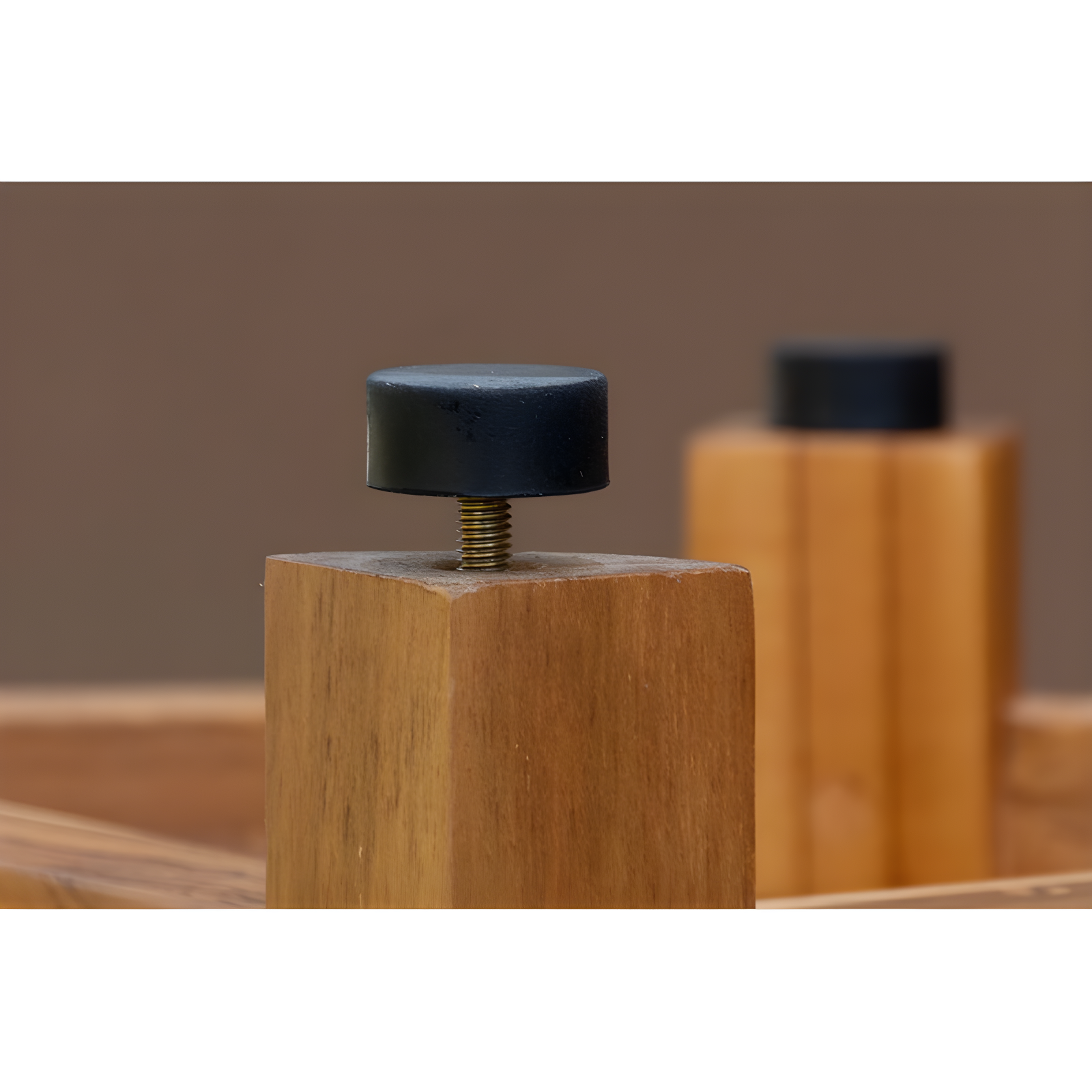 EcoDecors EcoDecors, Snazzy Corner, Teak Corner Shower Shelf, Shower Stand Corner, in EarthyTeak™