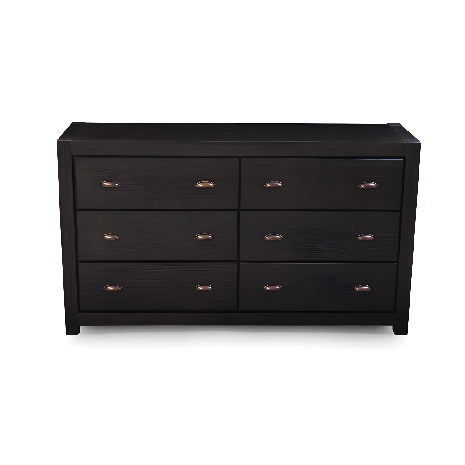 Montauk Solid Wood 59.5'' W 6 - Drawer Dresser