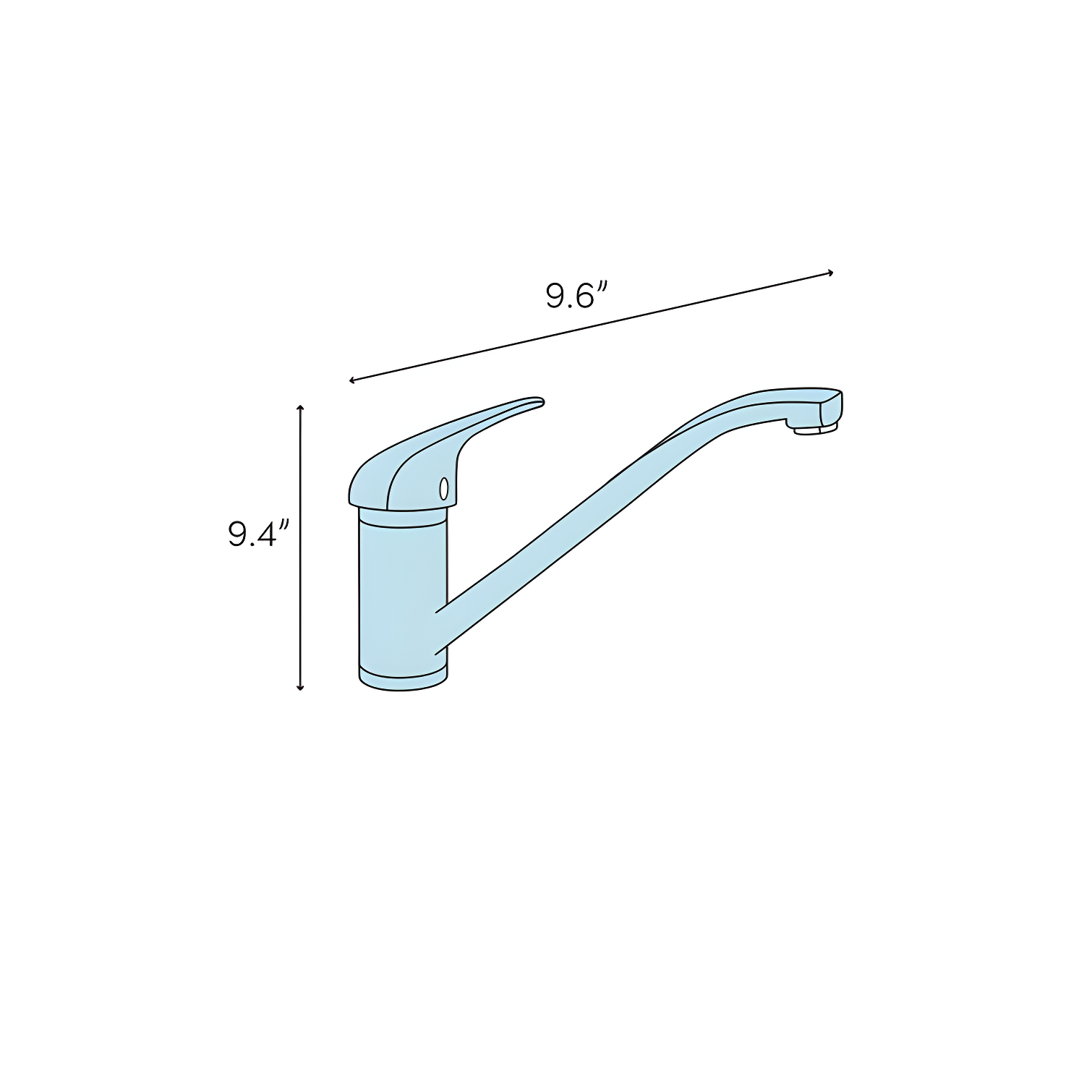 MOEN Renzo Spot Resist Stainless 9 in. H Pull Out Sprayer Kitchen Faucet with 360° Spout Swivel and PowerClean