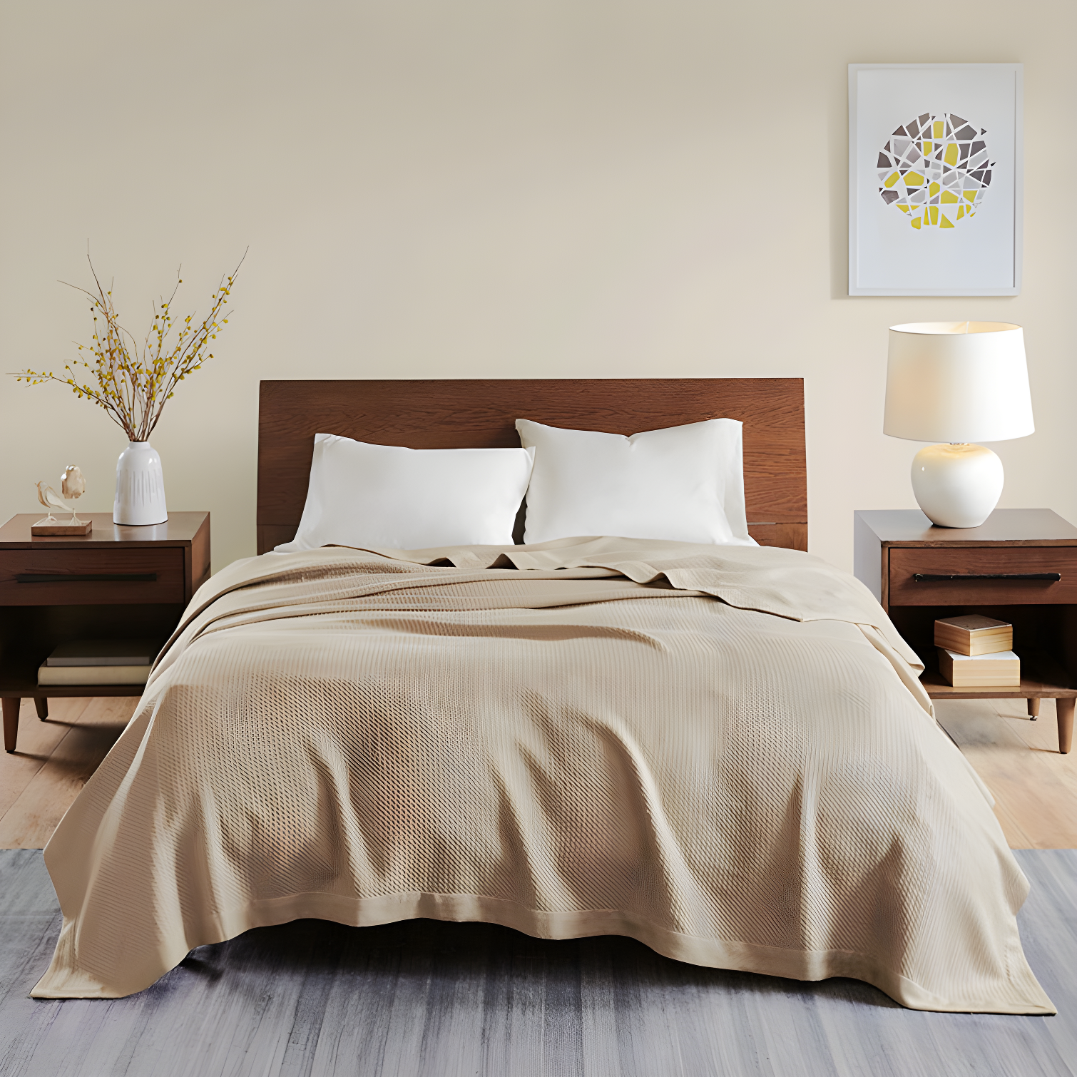 100% Certified Egyptian Cotton Blanket