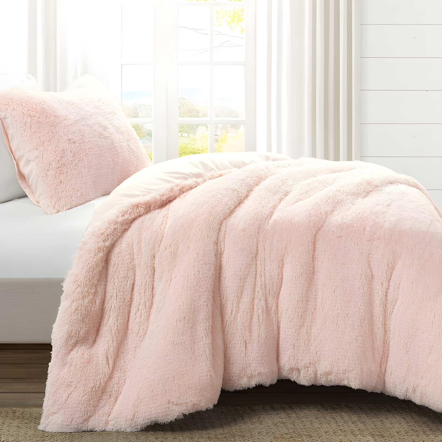 Lush Decor Reyna Microfiber 3 Piece Comforter Set