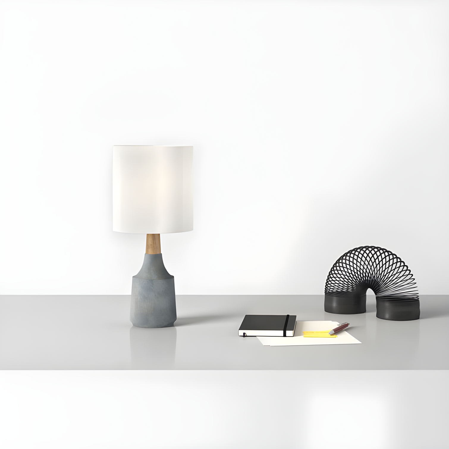 Scotia Resin Table Lamp