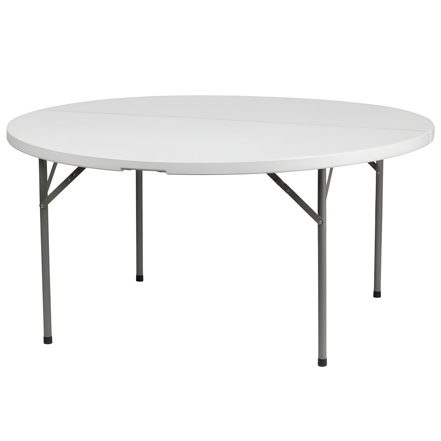 Noah 5' Round Plastic Event Folding Table by Flash Furniture