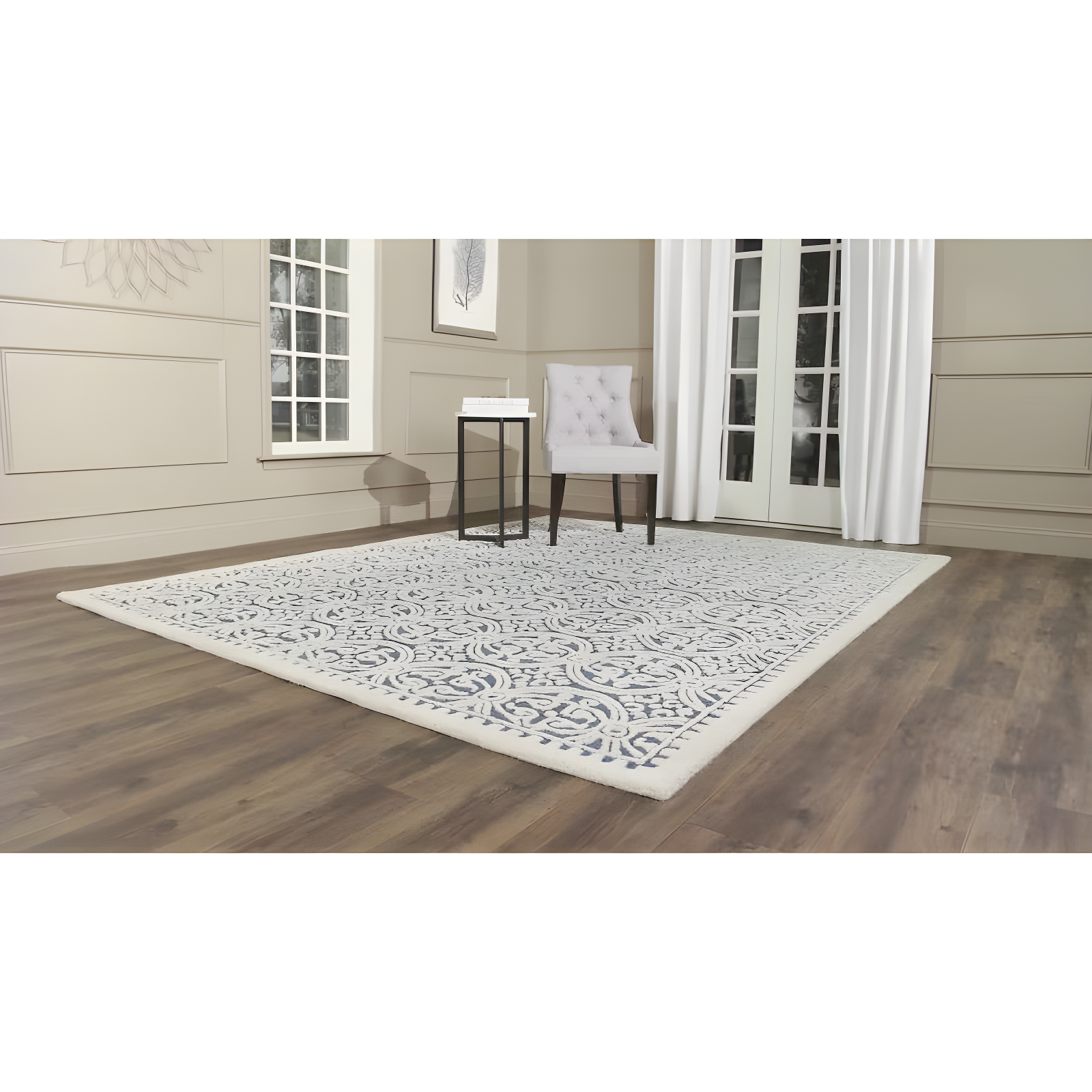 Cambridge CAM123 Hand Tufted Area Rug  - Safavieh