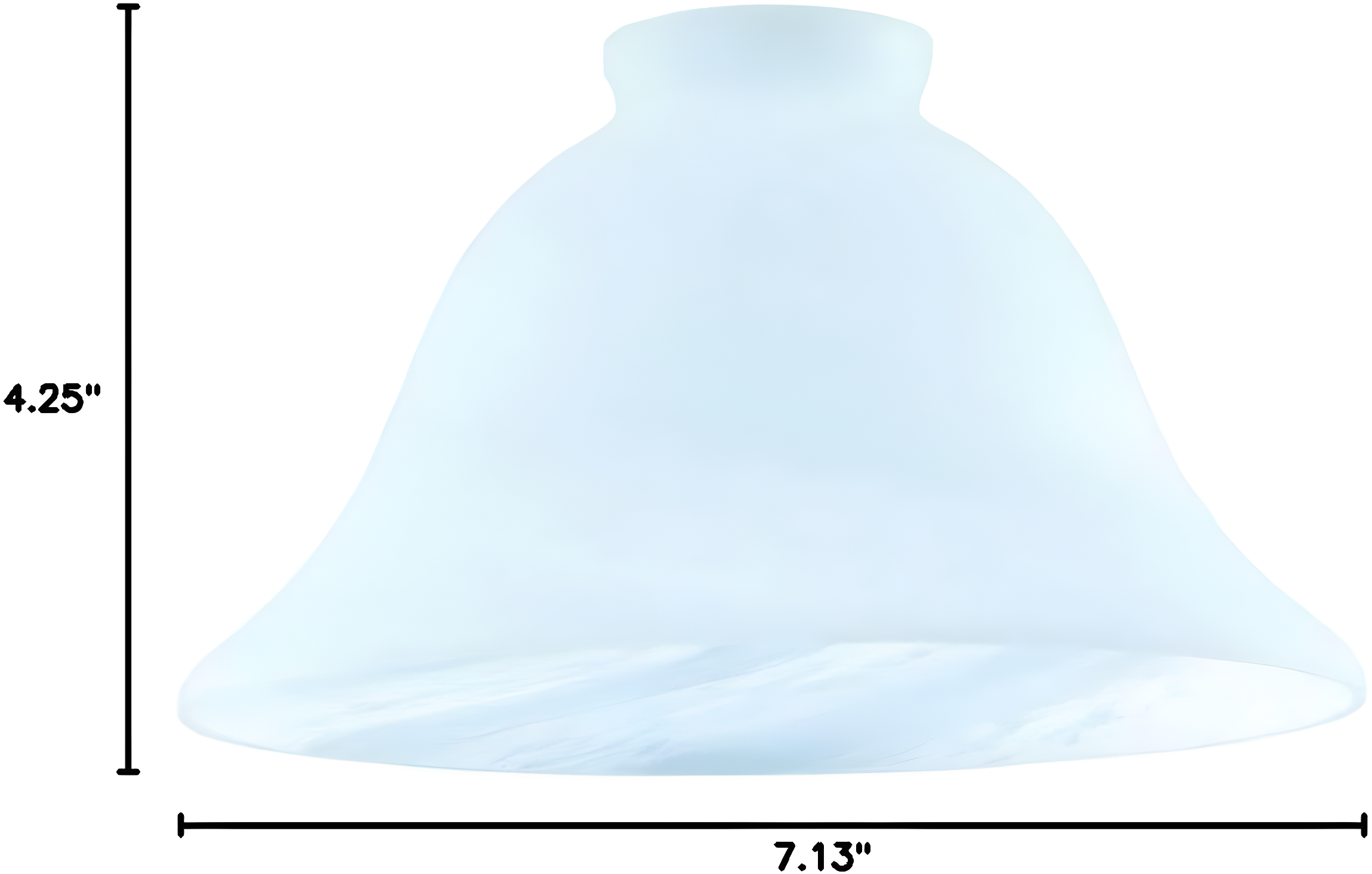 Westinghouse Lighting 2.25'' Ceiling Fan Fitter Shade in Honey Swirl Scavo