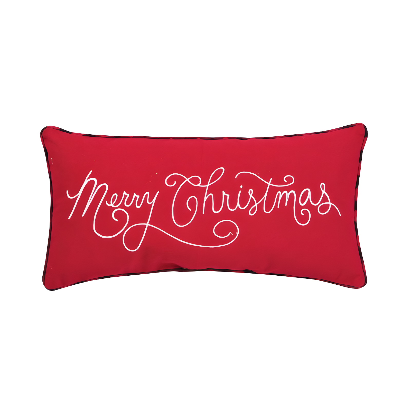 C&F Home Merry Christmas Applique & Embroidered Throw Pillow