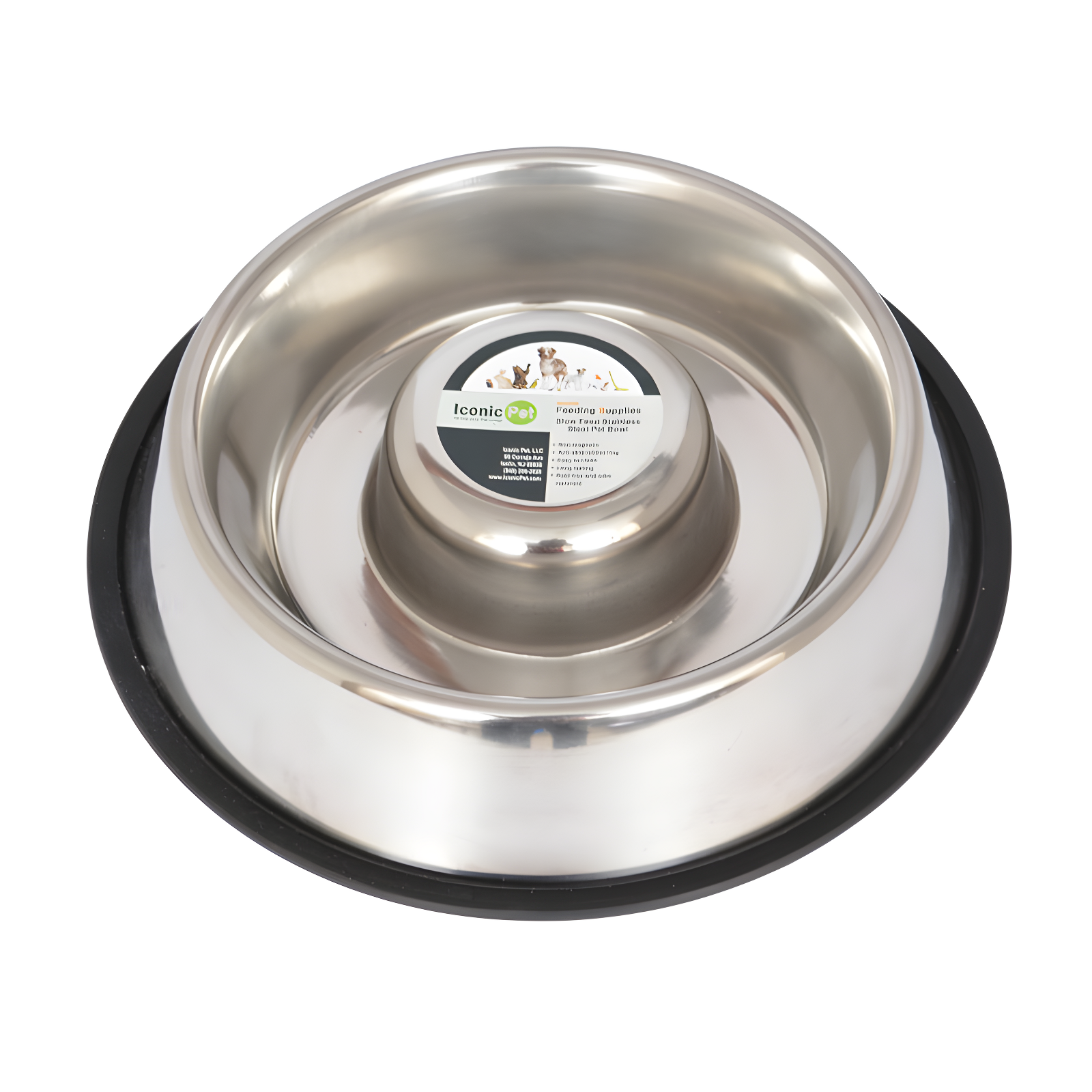 Iconic Pet Anti-Skid Pet Bowl