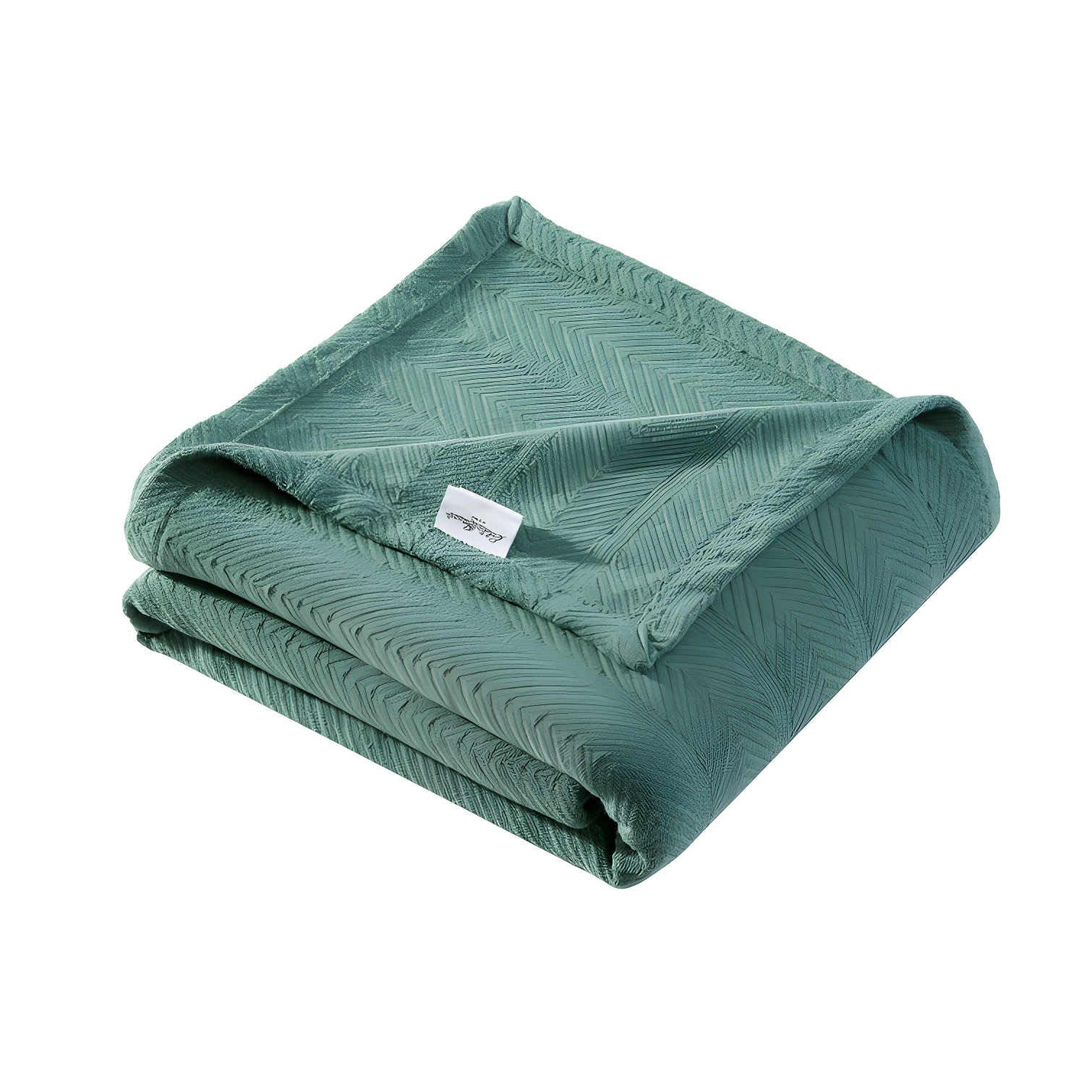 Eddie Bauer Herringbone Cotton Reversible Blanket