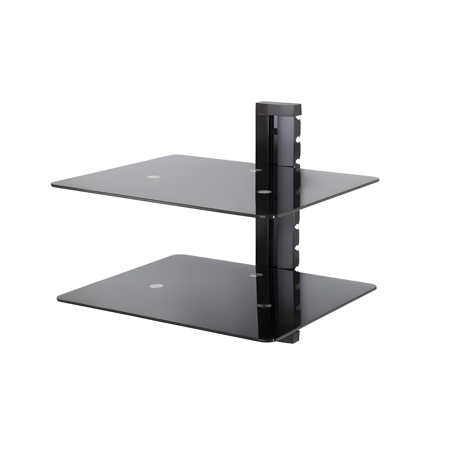 Symple Stuff Vernita 2 Piece Glass Tiered Shelf