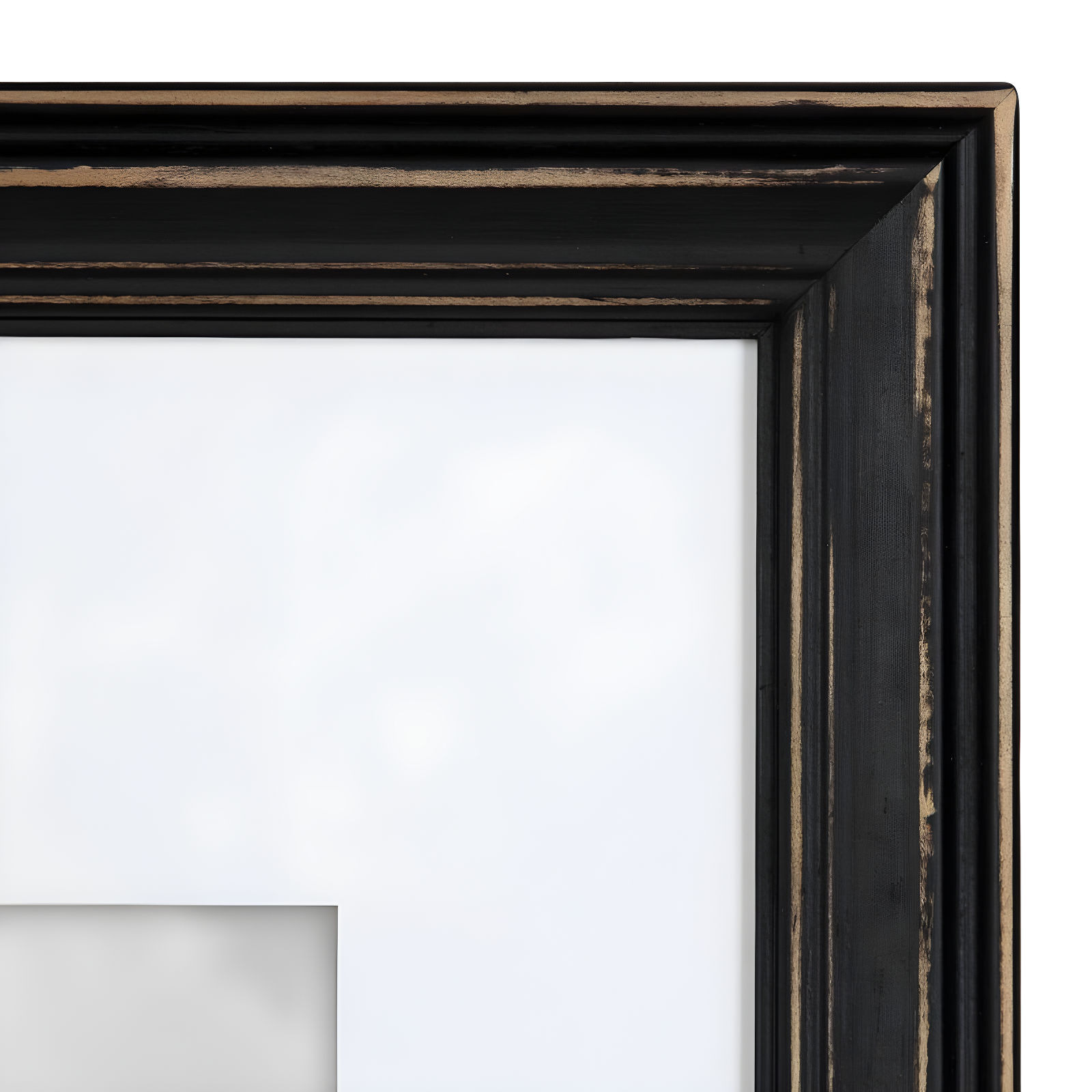10pc Bordeaux Frame Box Set Black - Kate & Laurel All Things Decor: Wall Display, Modern Style