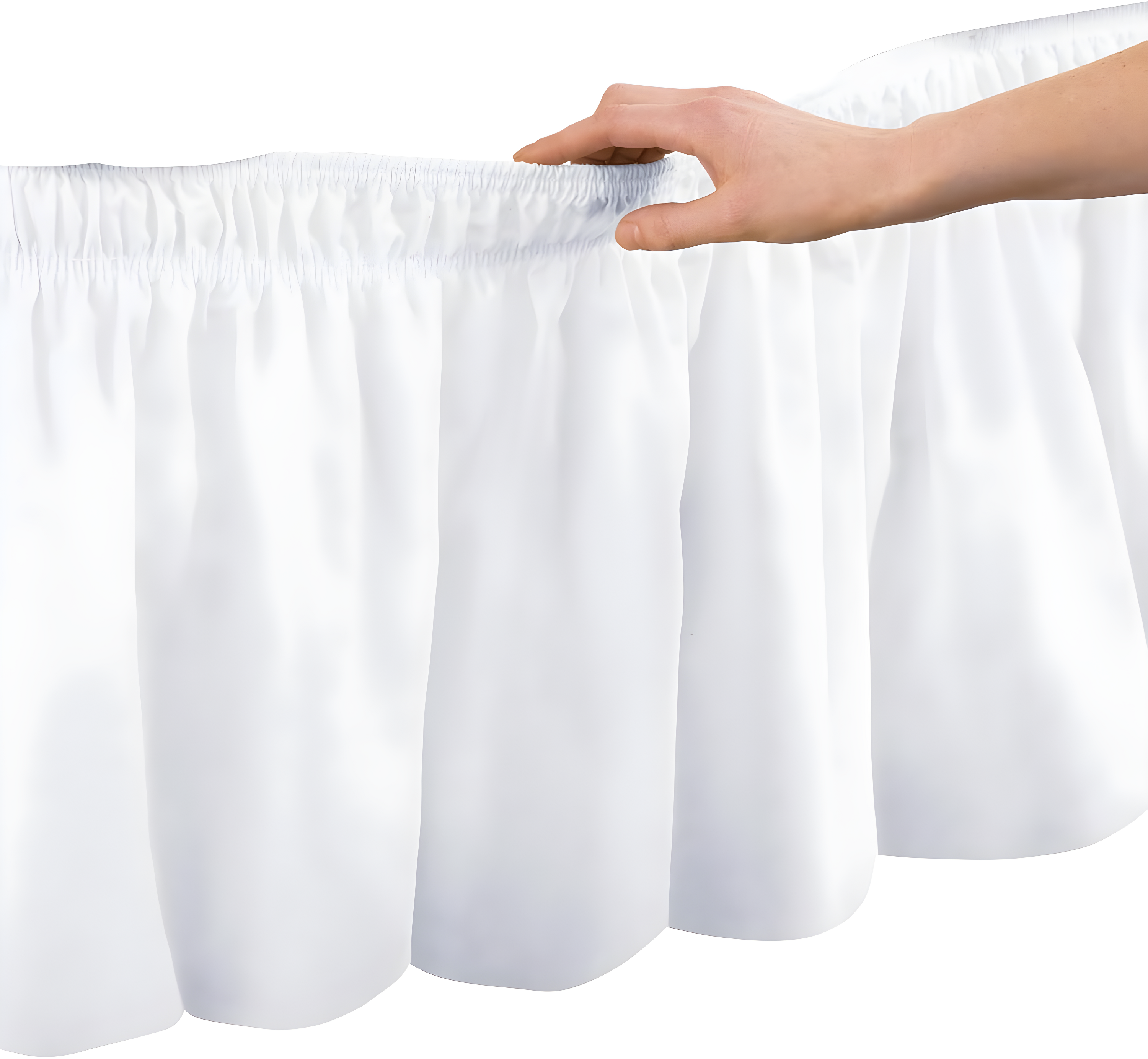 Ruffled Wrap Around Bed Skirt