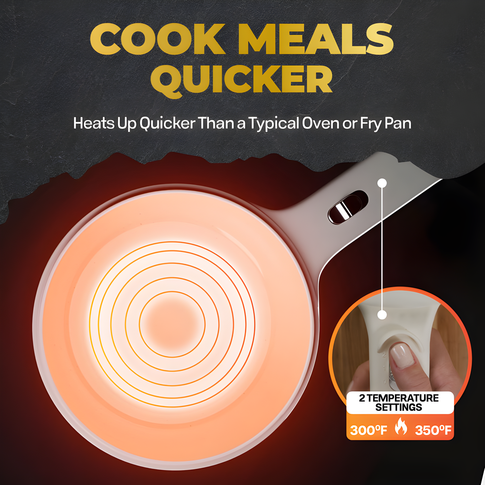 Ceramax Electric Hot Pot 1.5 Liters Nonstick Ceramic Skillet Pan Mini Cooker With Lid Steamer