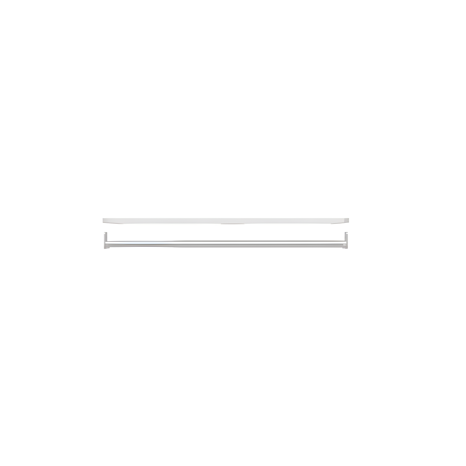 Modular Storage 36.02" W Shelf & Closet Rod