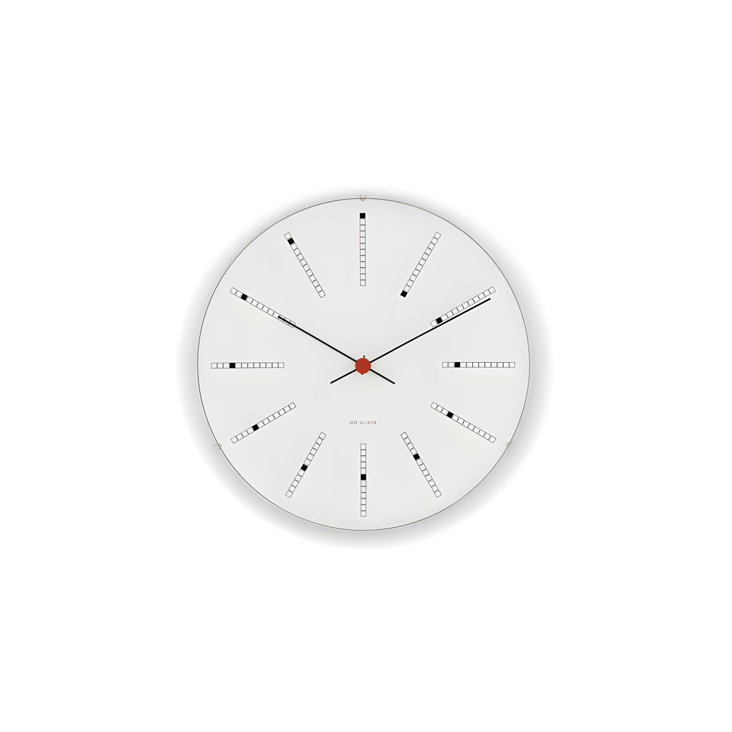 Bankers Metal Wall Clock