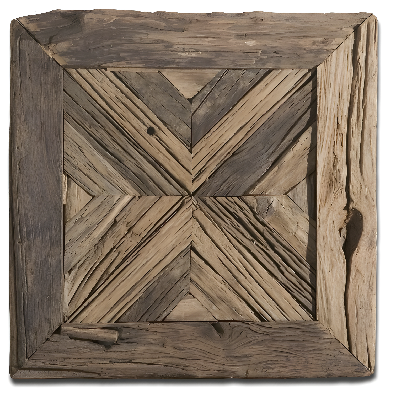 Uttermost Rennick Rustic Pine Wood 21" Wide Wall Art