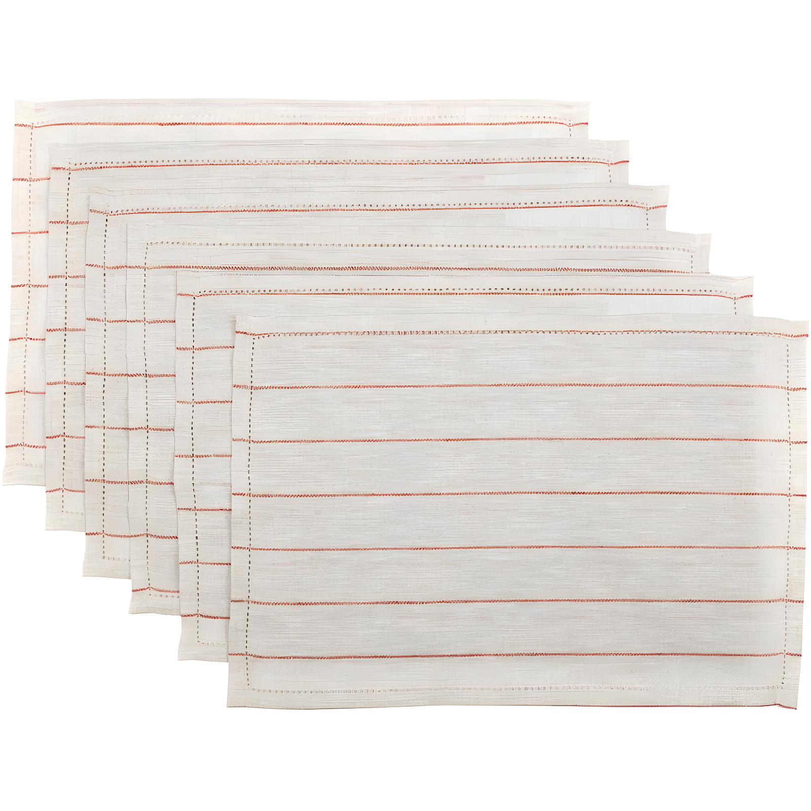 Inloes Linen Striped Rectangle Placemat (Set of 6)