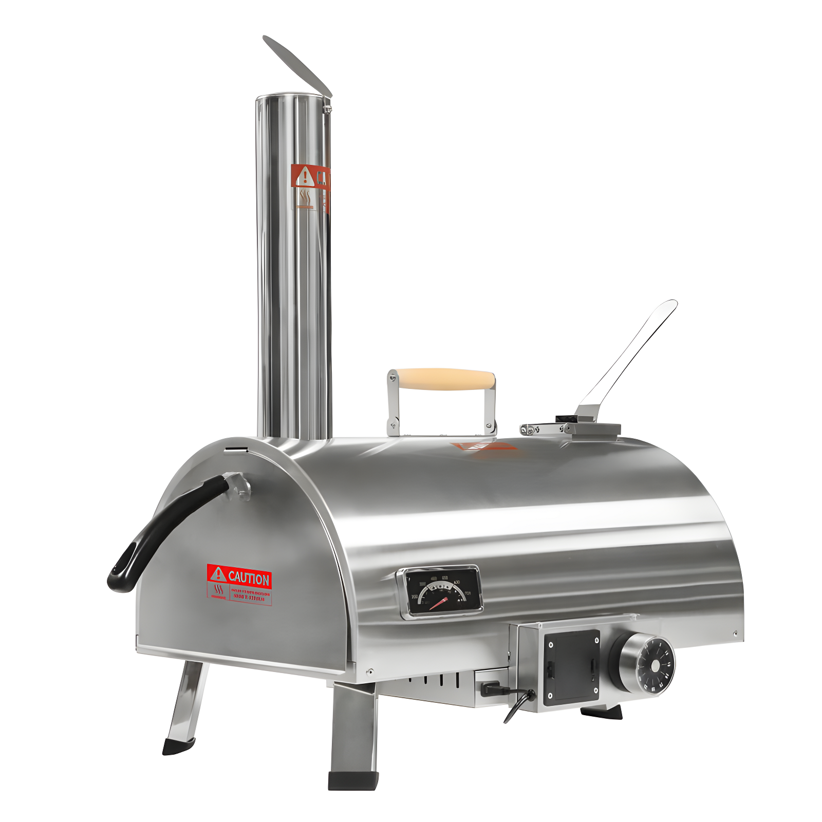 Fashionwu Fashionwu Countertop Wood Burning Pizza Oven