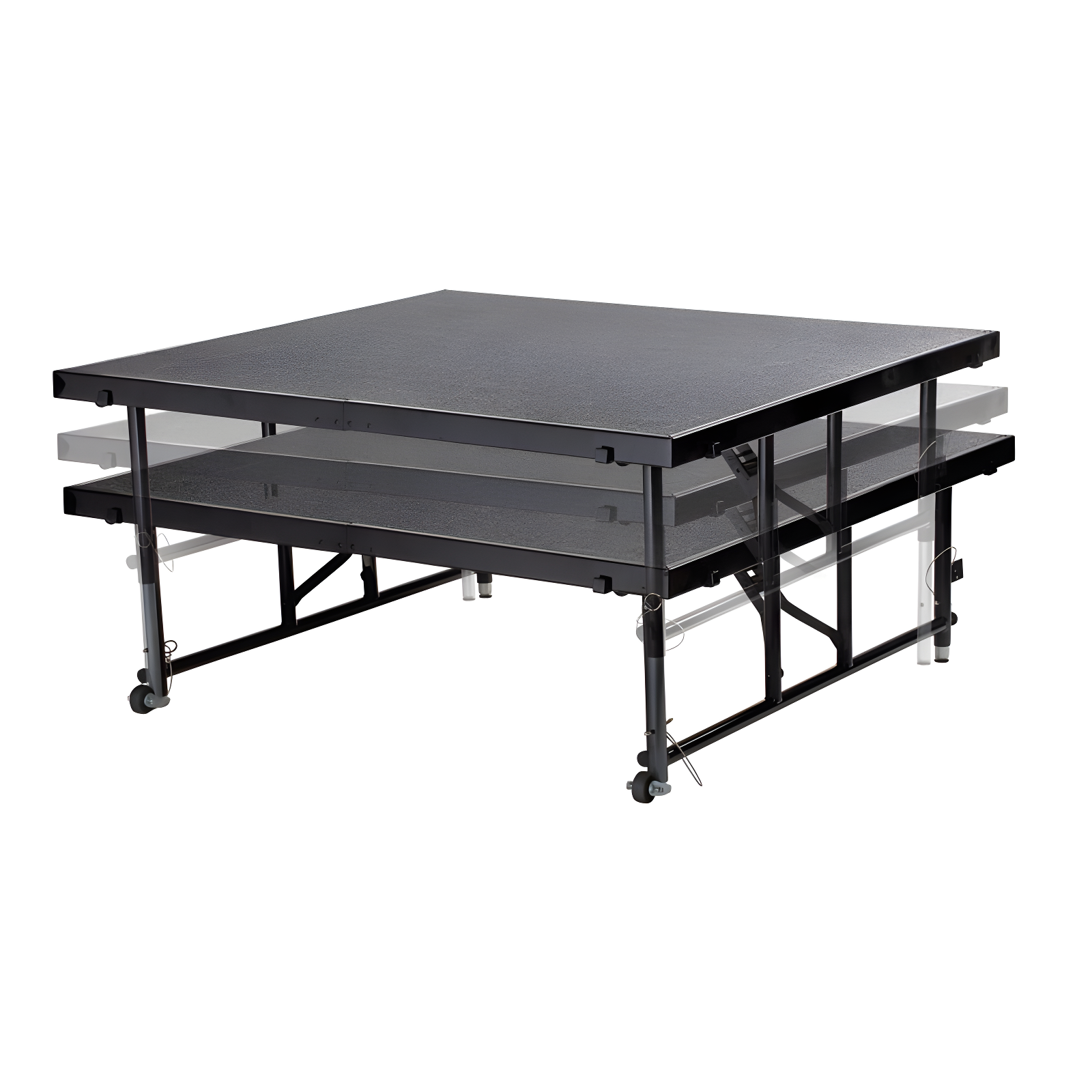 48'' L x 48'' W Wood Surface Stage