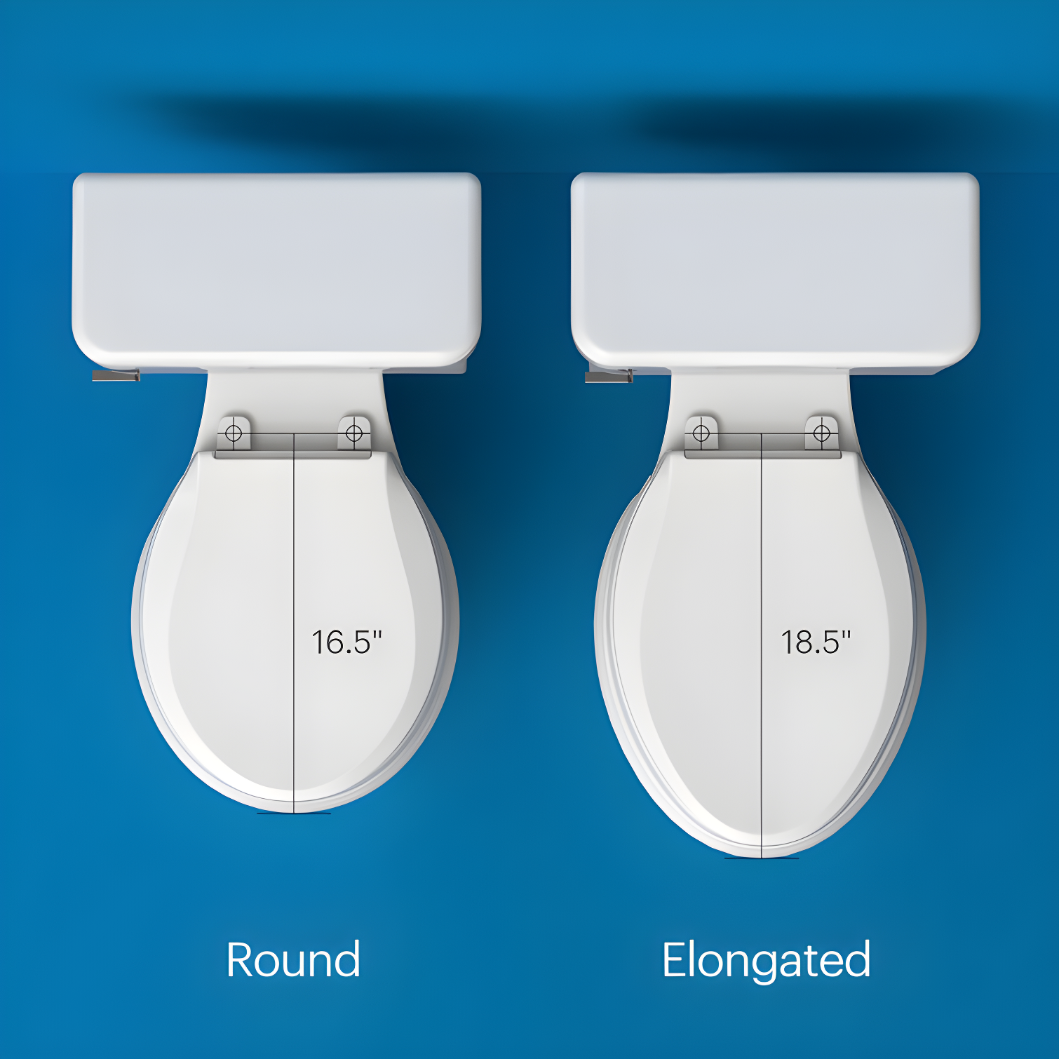 OmigoGS Essential Bidet Toilet Seat, Round White