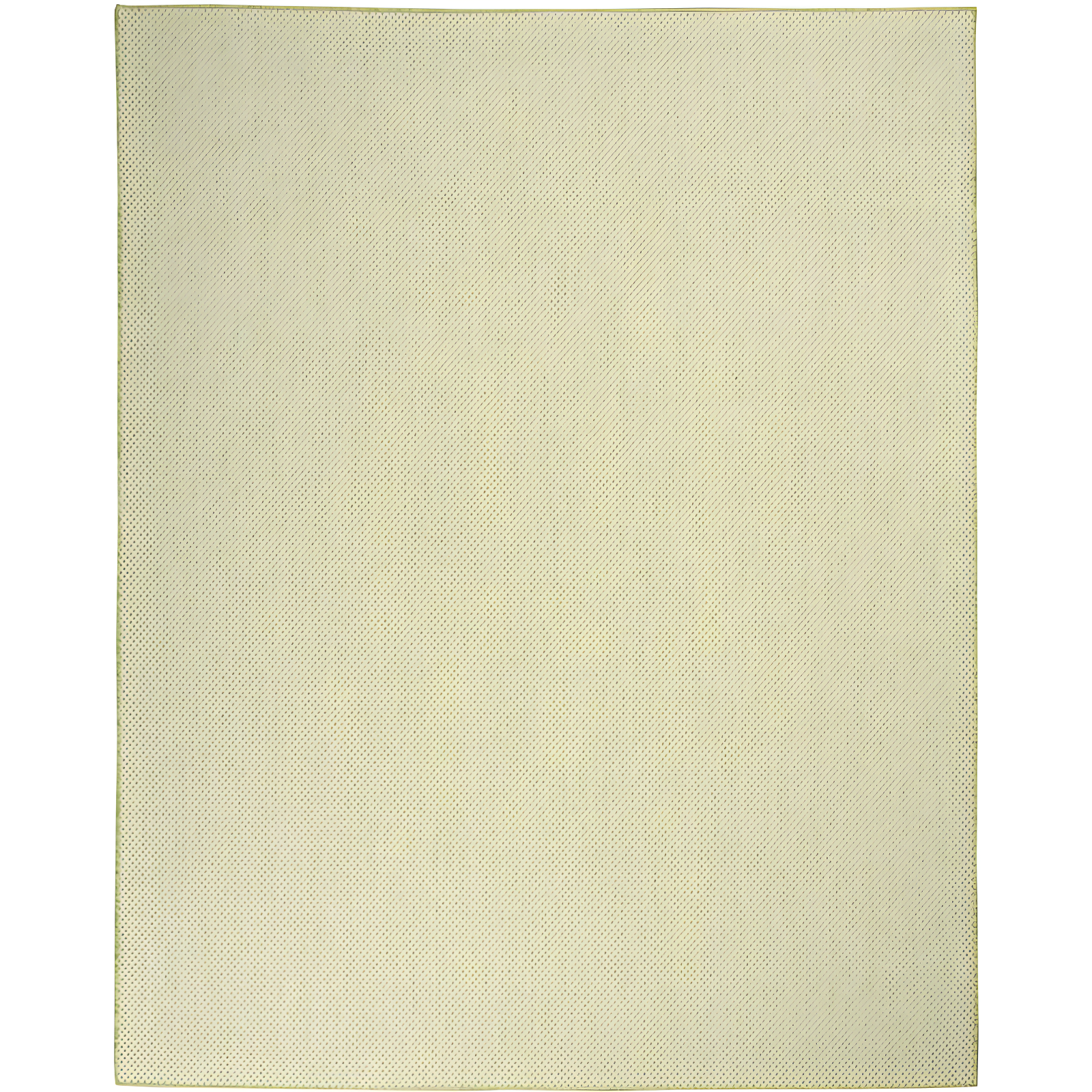 Nourison Courtyard 9' x 12' Ivory Green All-over design Indoor/Outdoor Rug