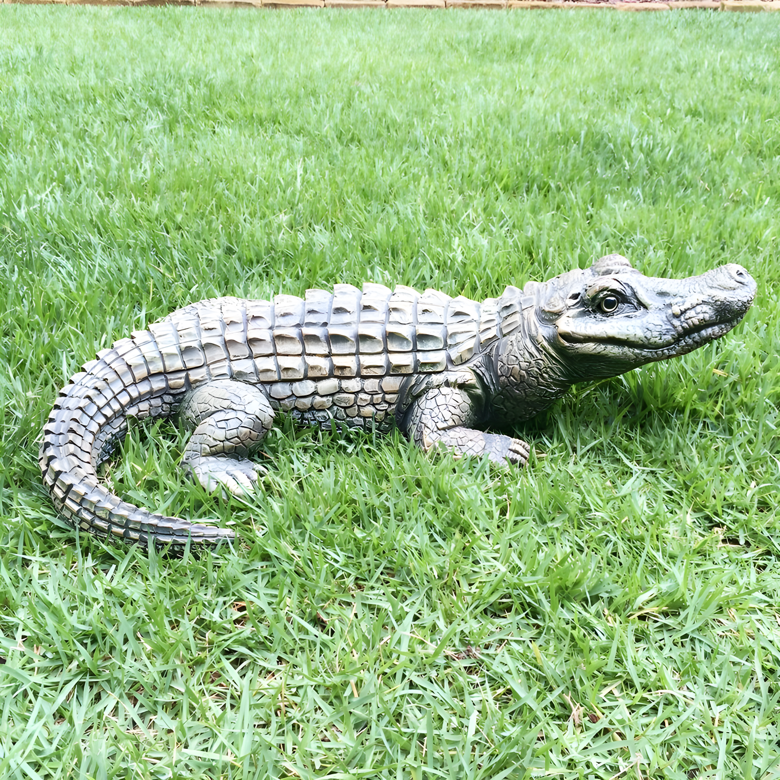 HomeStyles Life's A Beach Alligator Garden Statue