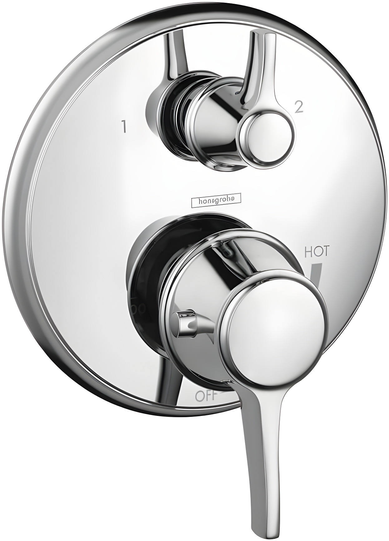 Metris C Pressure Balance Diverter Faucet Trim with Lever Handle