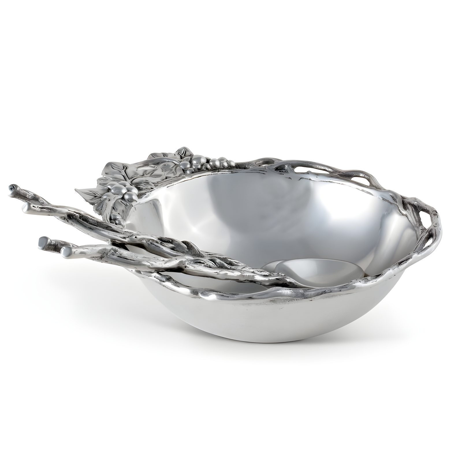 Arthur Court Designs Grape Aluminum Salad Bowl (Set of 3)