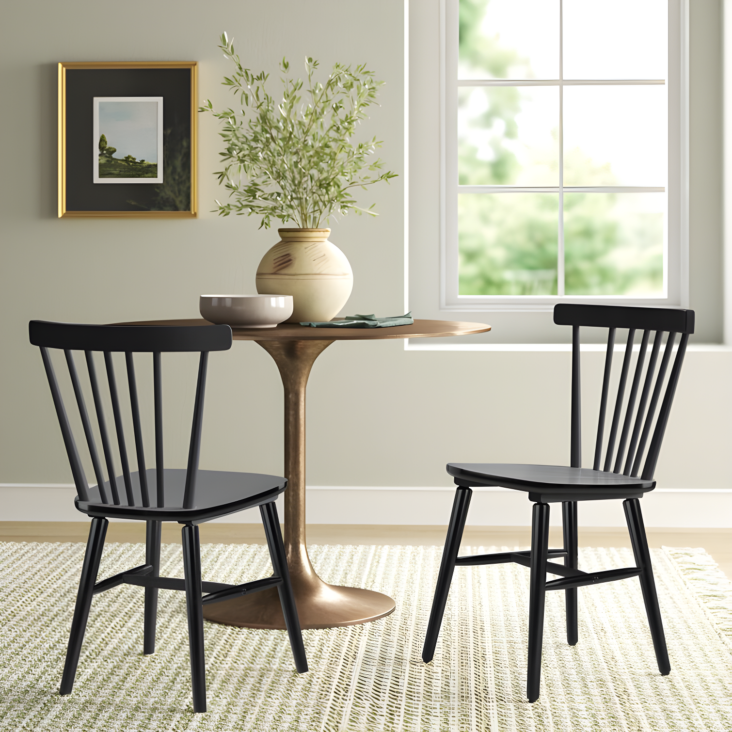 Antoya Solid Wood Dining Chair