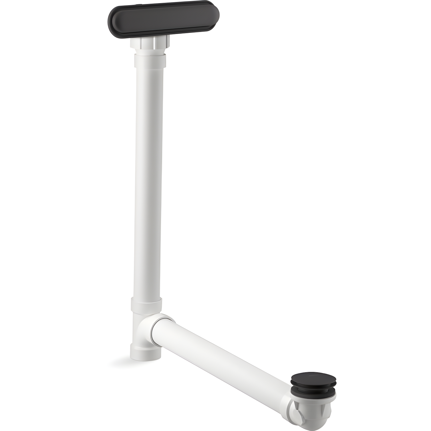 Clearflo Slotted 1.5" Leg Tub Drain with Overflow