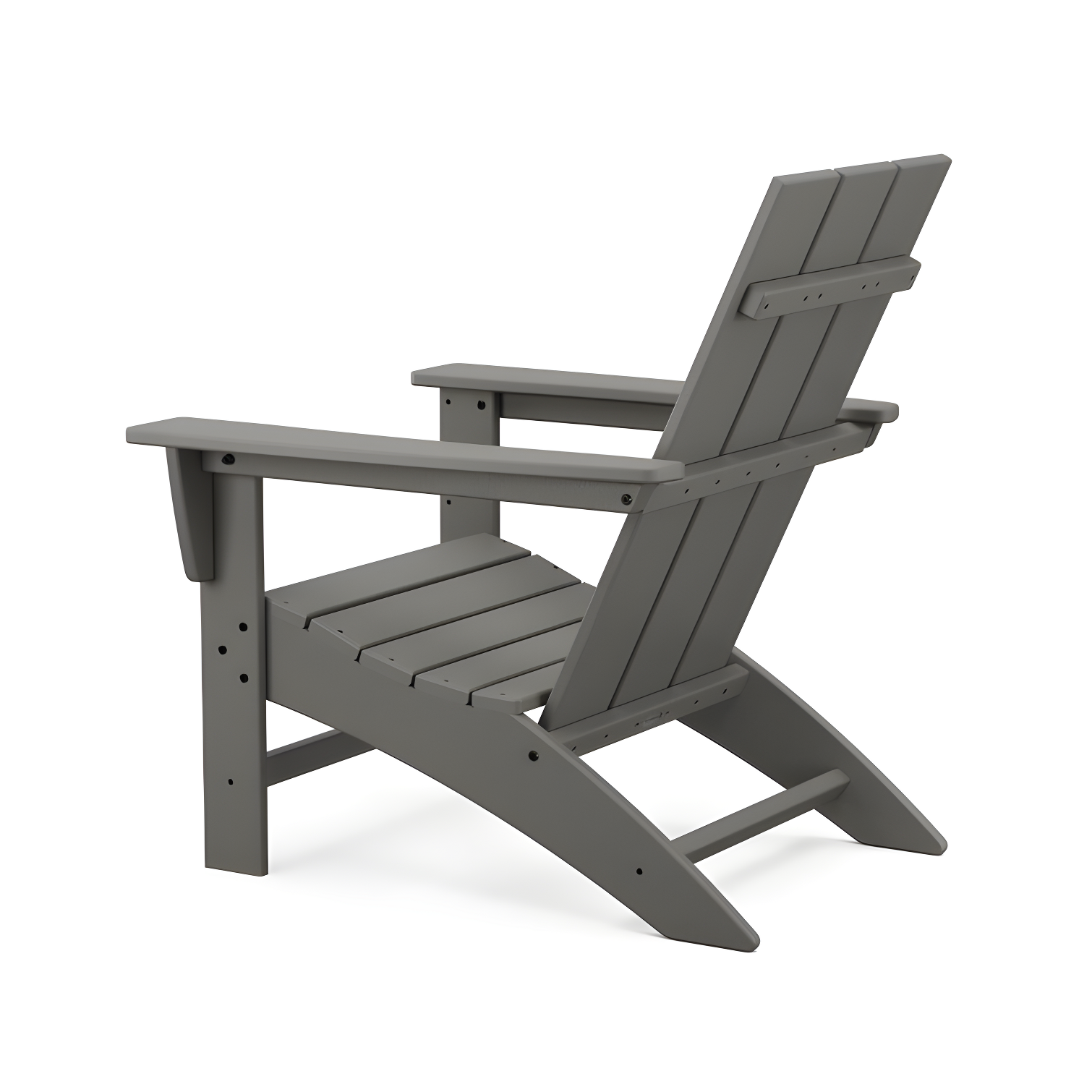 Modern Adirondack High-Density Polyethylene (HDPE) Outdoor Adirondack Chair