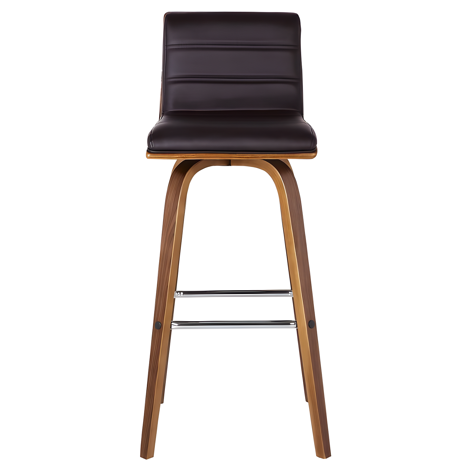 26" Vienna Faux Leather Counter Height Barstool - Armen Living