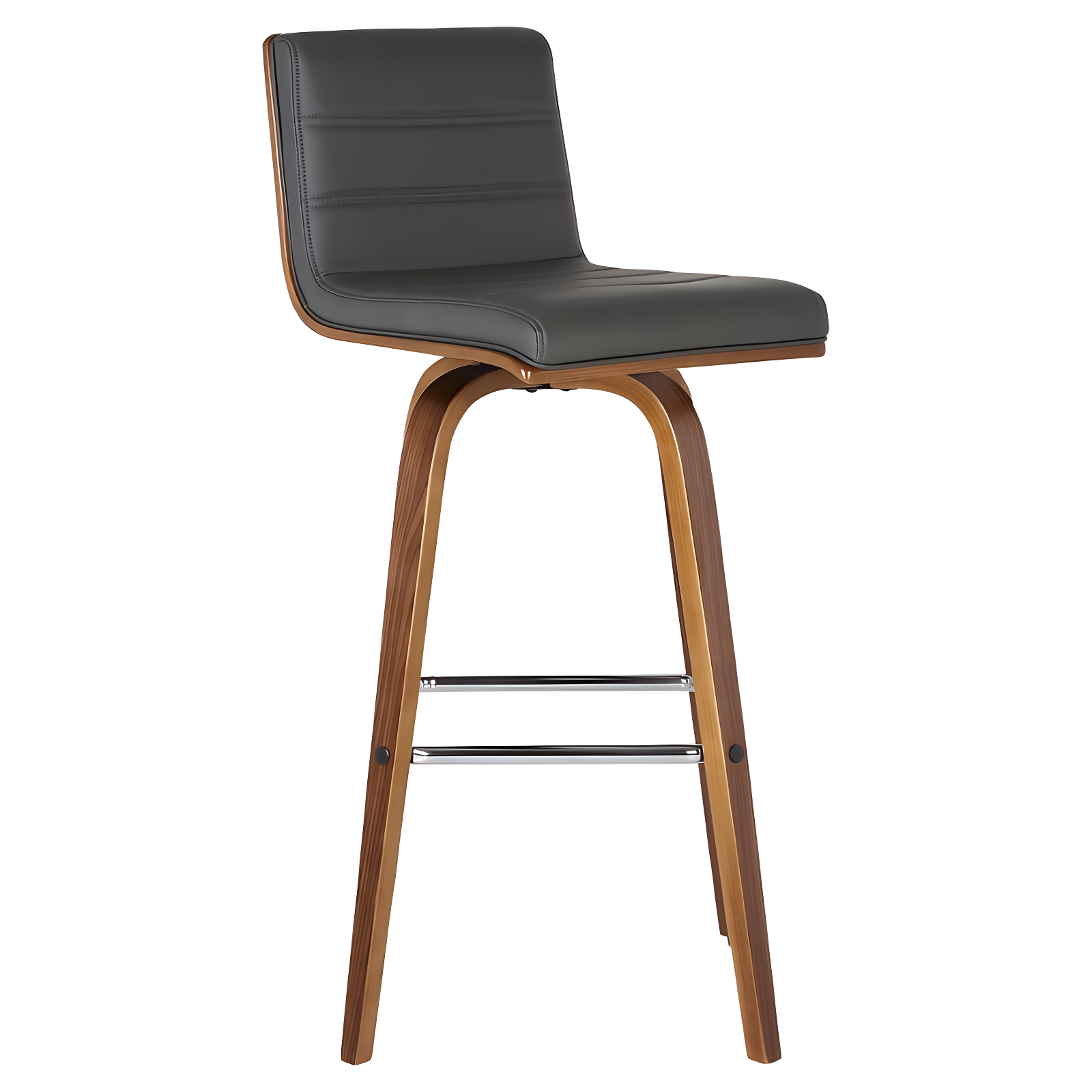 30" Vienna Faux Leather Barstool - Armen Living