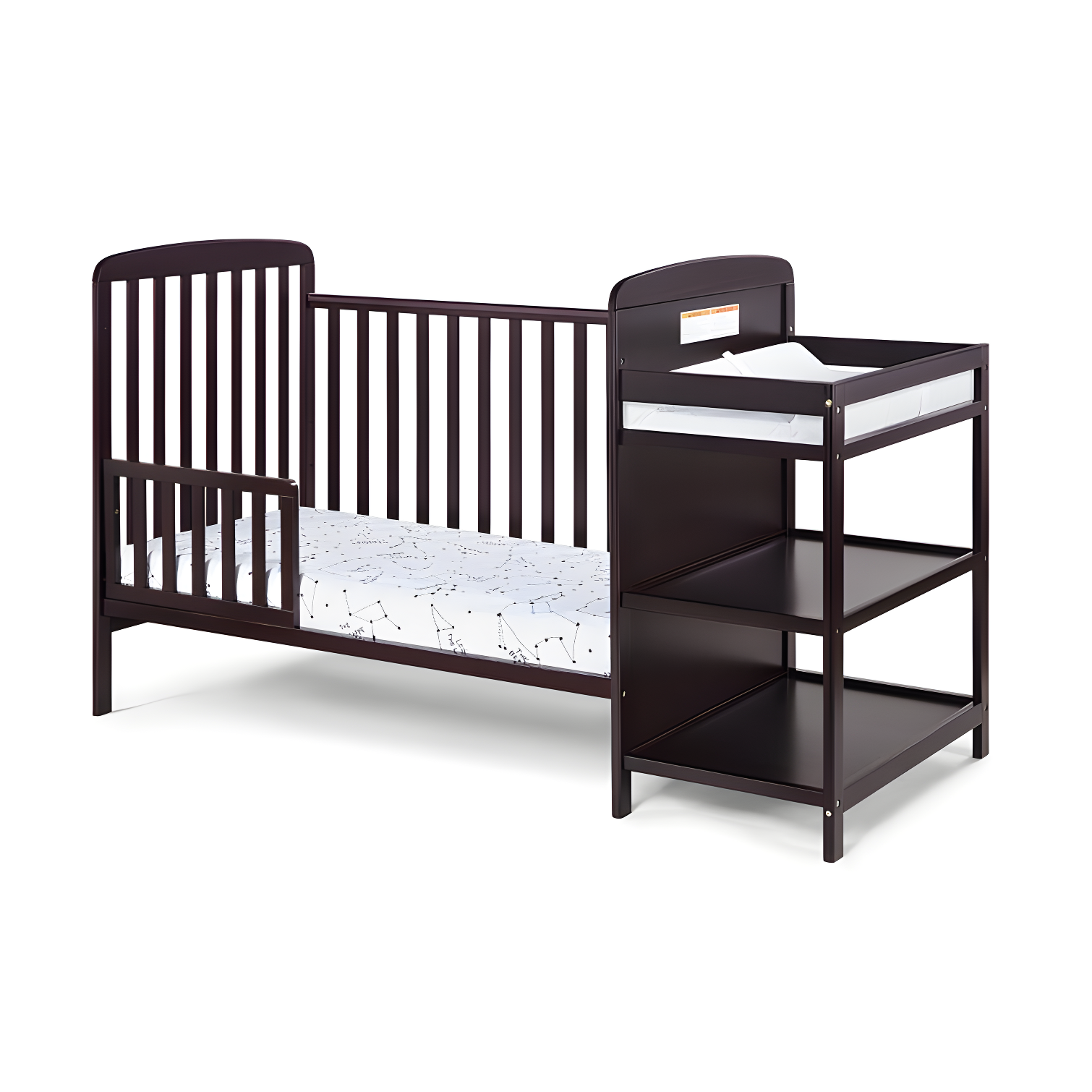 Ramsey 3-in-1 Convertible Crib and Changer Combo