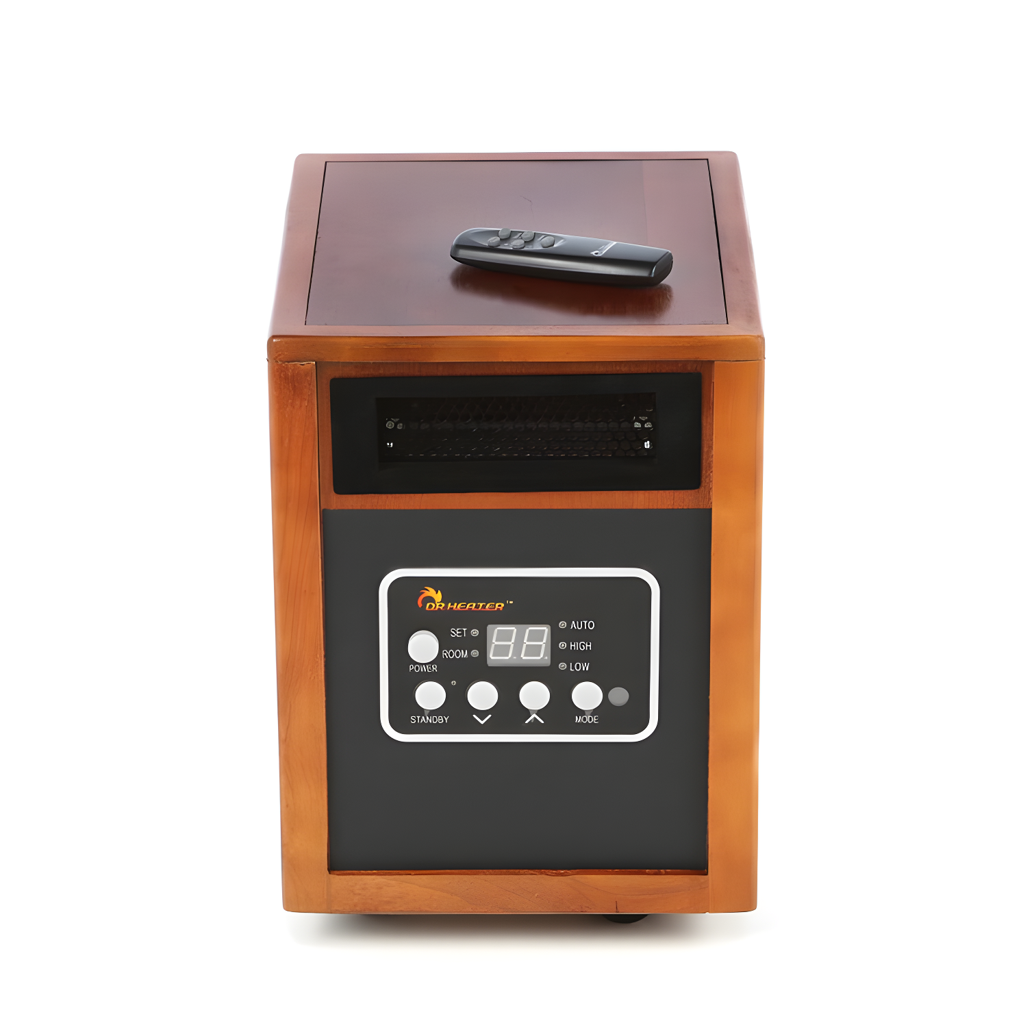 DR. INFRARED HEATER DR968 Portable Space Heater, Original, 1500-Watt, Cherry