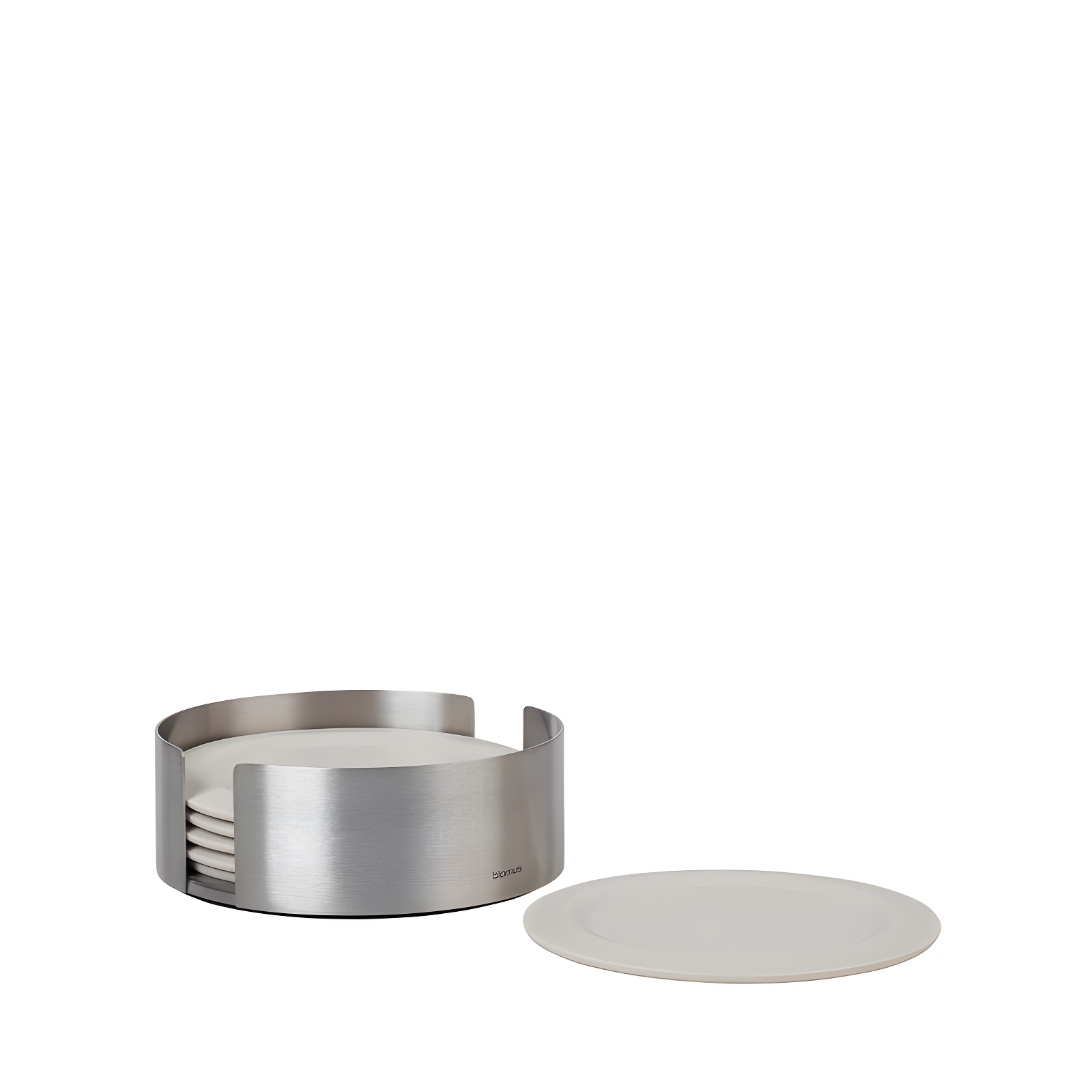 LARETO 7 Piece Coaster Set with Holder
