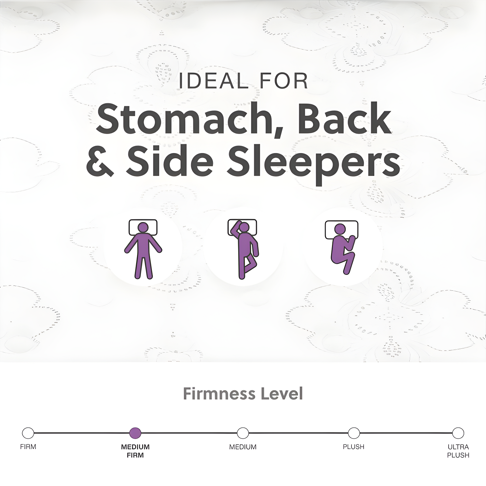 Chime 12" Ultra Plush Hybrid Mattress