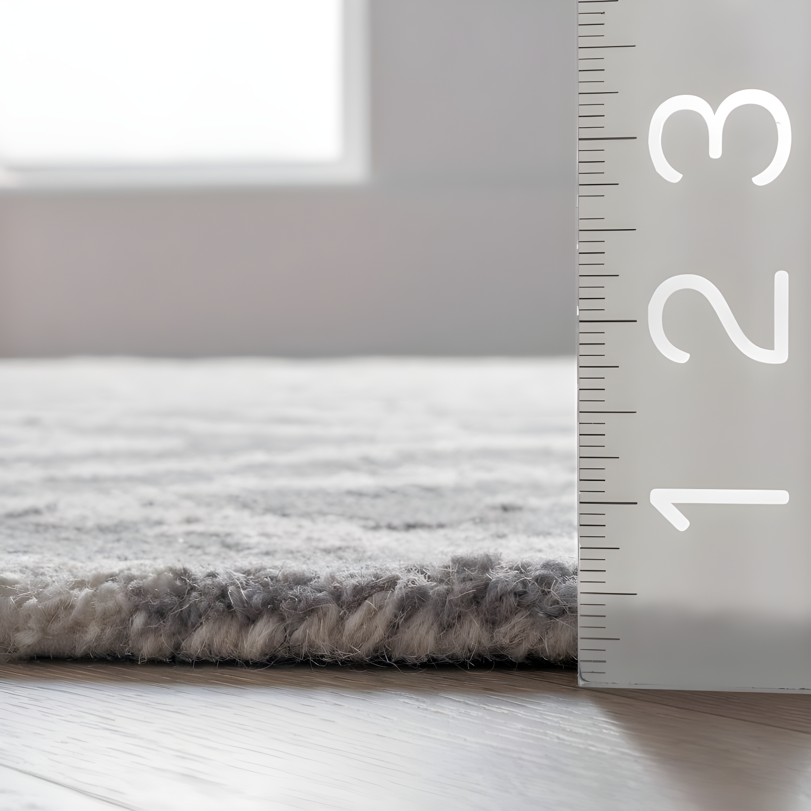 Nuloom Kellee Geometric Oval 4x6 Wool Indoor Area Rug for Living Room Bedroom Dining Room Kitchen, Grey/White
