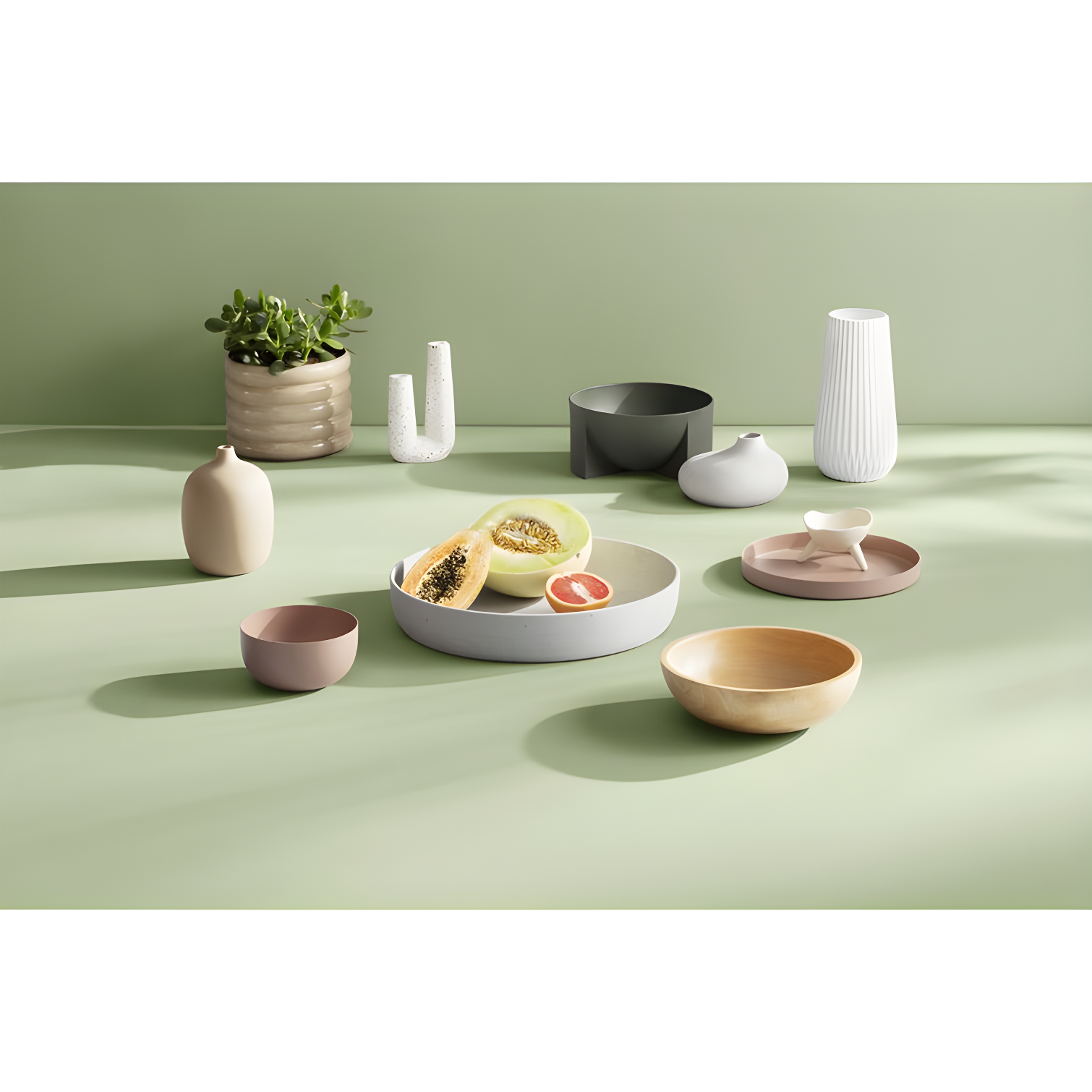 CEOLA Ceramic Table Vase 7.5''