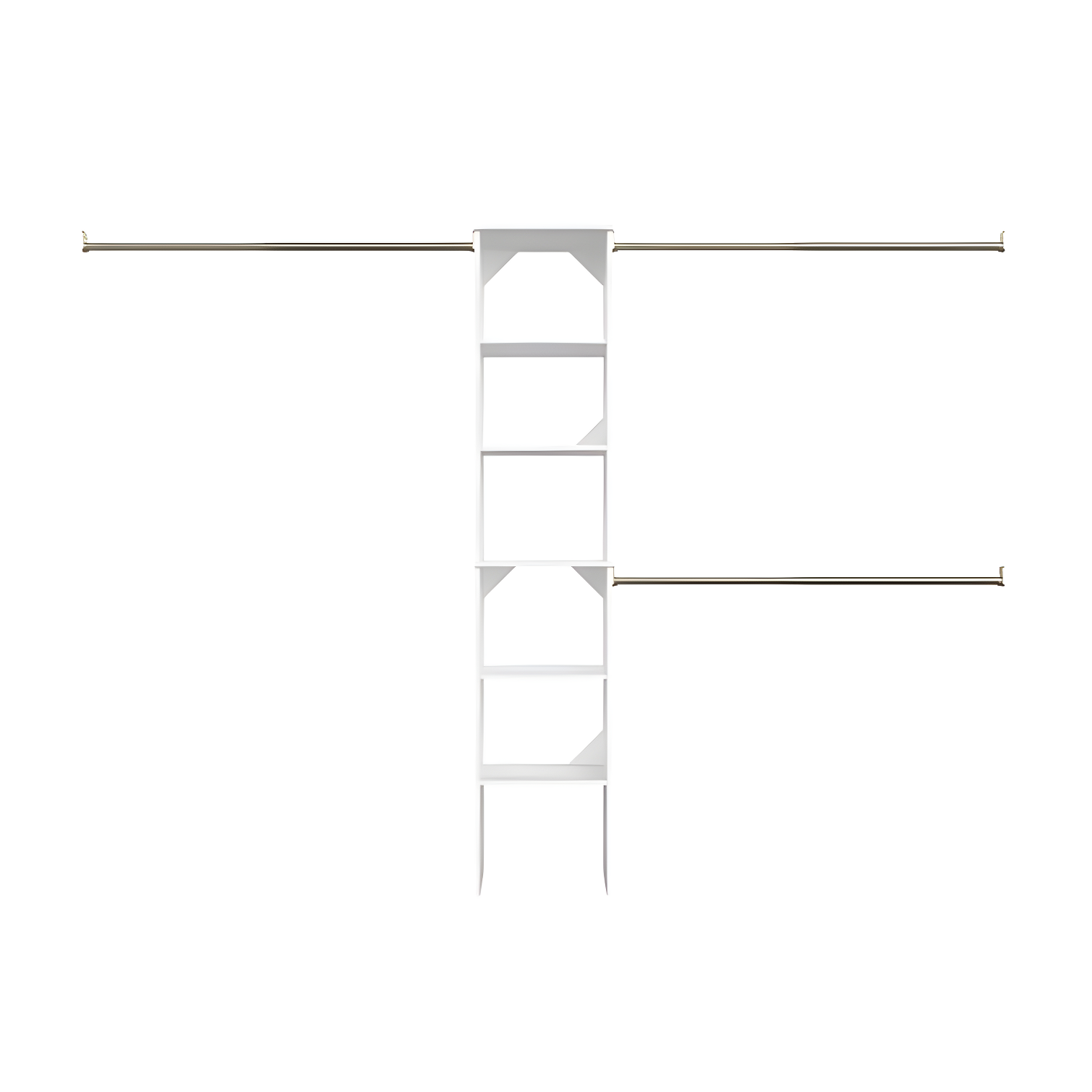 SuiteSymphony 77" to 113" Closet System Starter Kit
