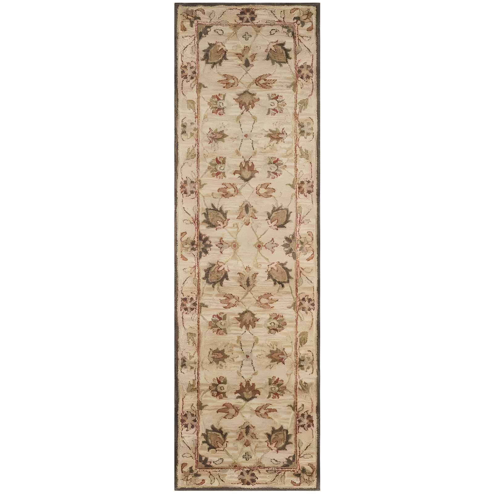 Antiquity AT812 Hand Tufted Indoor Runner Rug - Beige/Beige - 2'3"x8' - Safavieh