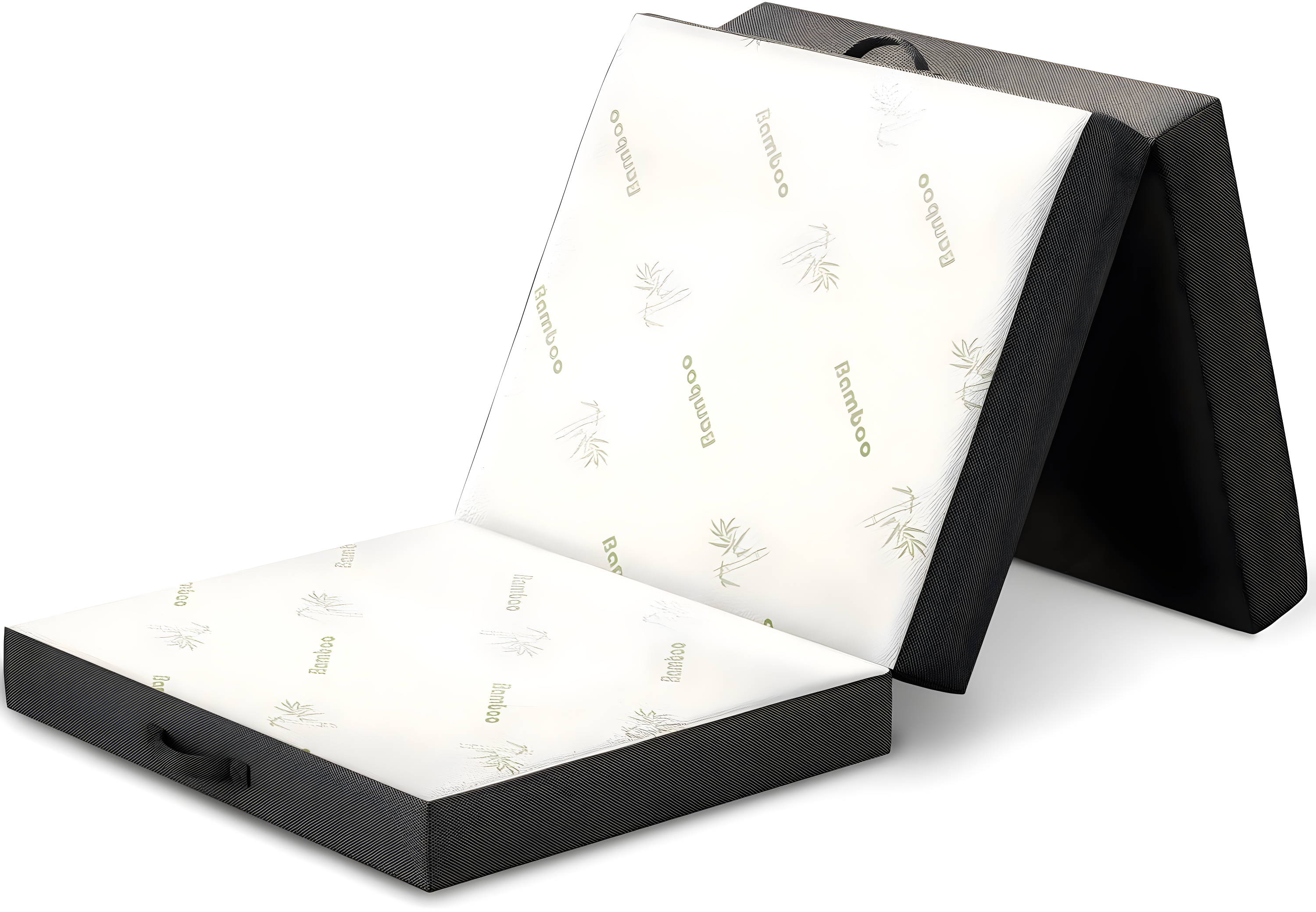 Cozzzi Trifold Mattress for Floor and Traveling with Removable Cover - Lightweight and Portable Mattress for Adults & Kids - Compact and Easy to Storage (75in x 31in x 4in)