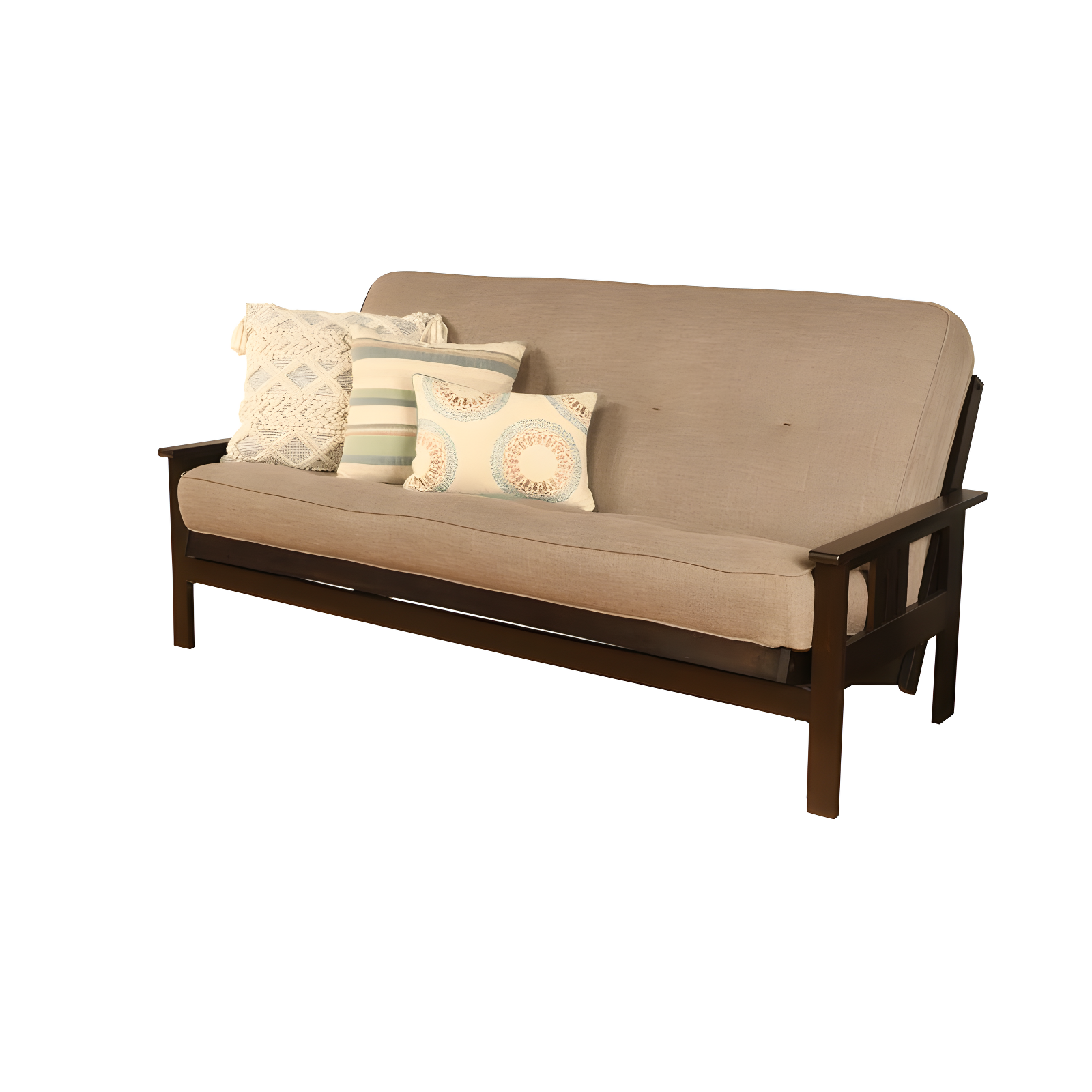 Aviva 7" Cotton and Foam Full Size Futon Mattress, Frame Not Included