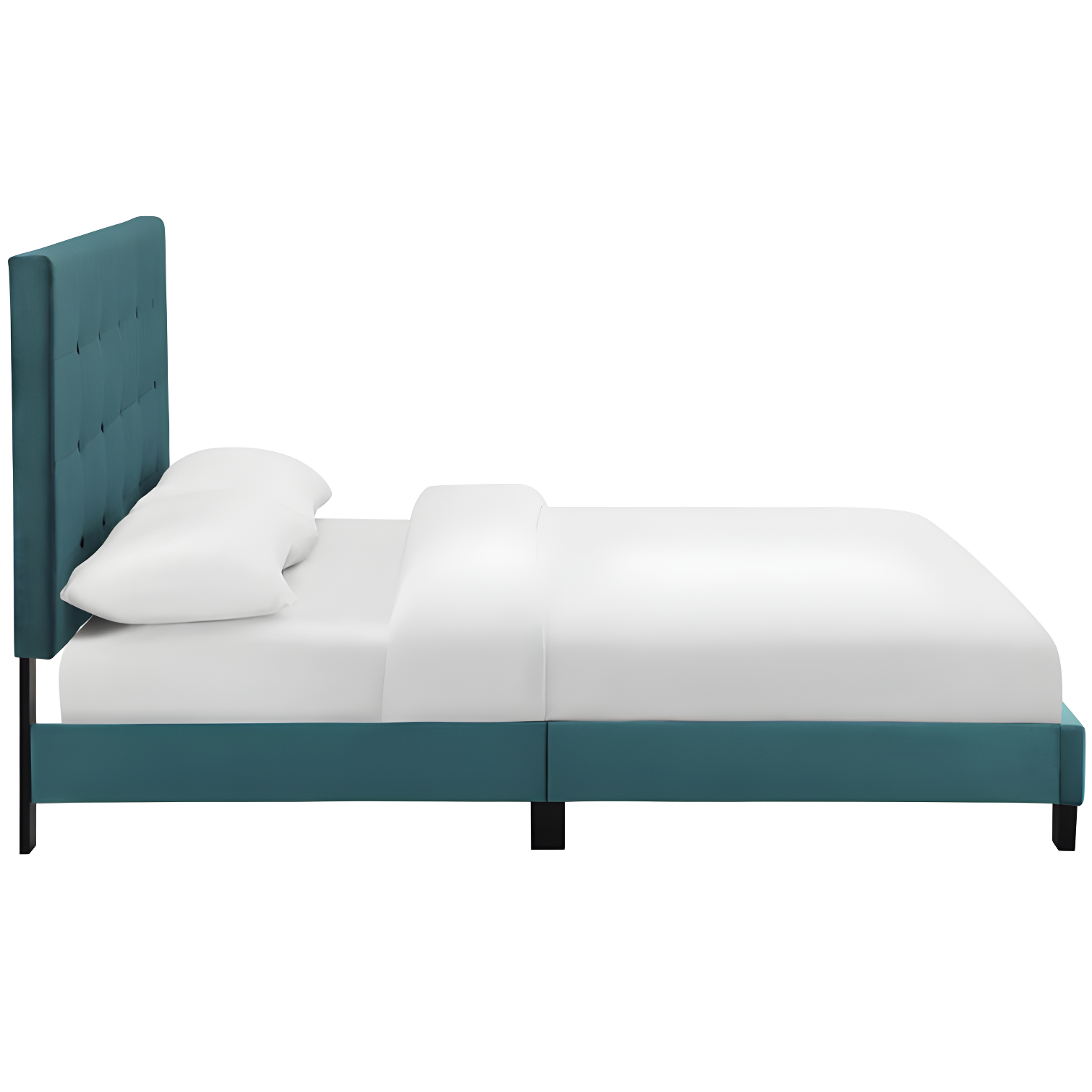 Modway Melanie Tufted Button Upholstered Performance Velvet Platform Bed