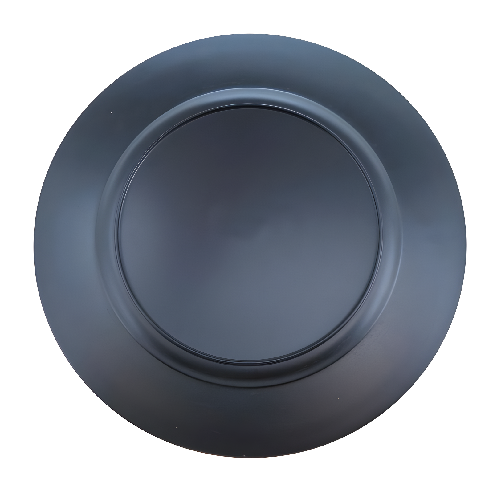 Saro Lifestyle Classic Solid Color Charger Plates, Teal, 13" Round