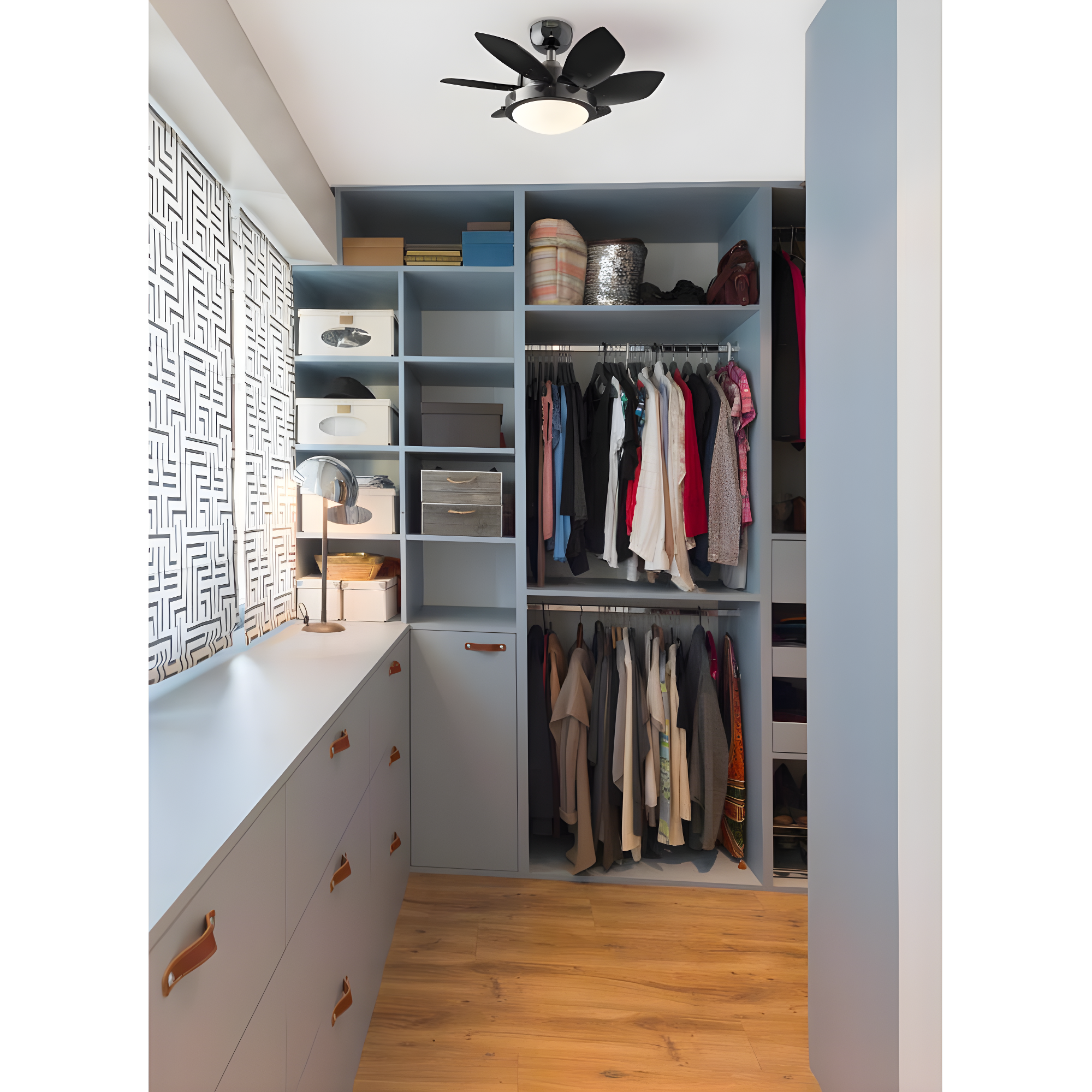 Westinghouse Quince Ceiling Fan, LED Indoor 24 in. Gun Metal Black