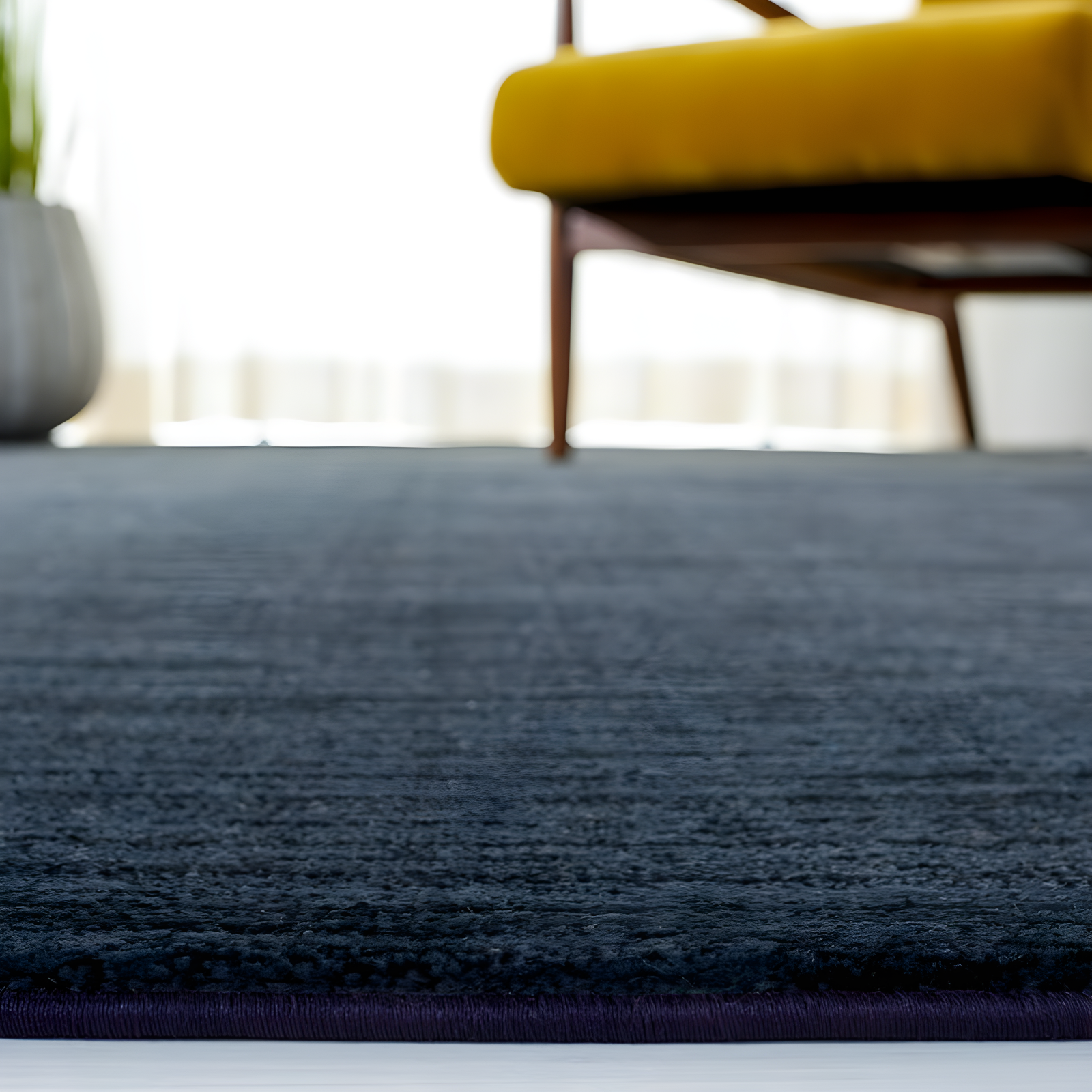 Vision VSN606 Power Loomed Area Rug - Black - 8'x10' - Safavieh.