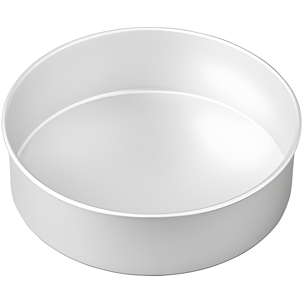 Wilton Decorator Preferred 10x3" Aluminum Round Baking Cake Pan, Extra-Wide Rims