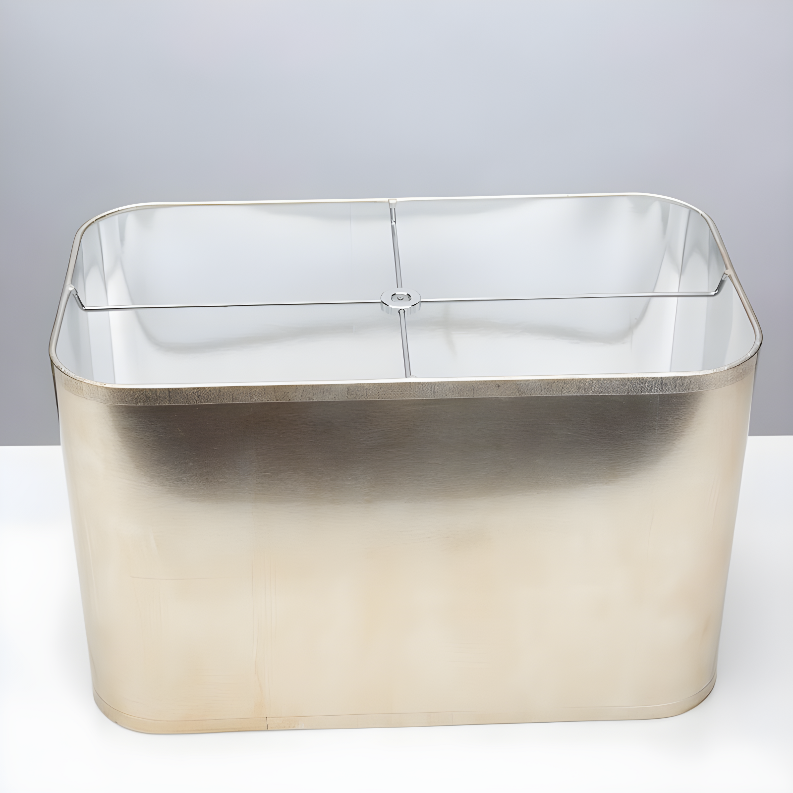 Couture, Inc. Foil Acrylic Paper Rectangular Lamp Shade & Reviews | Wayfair